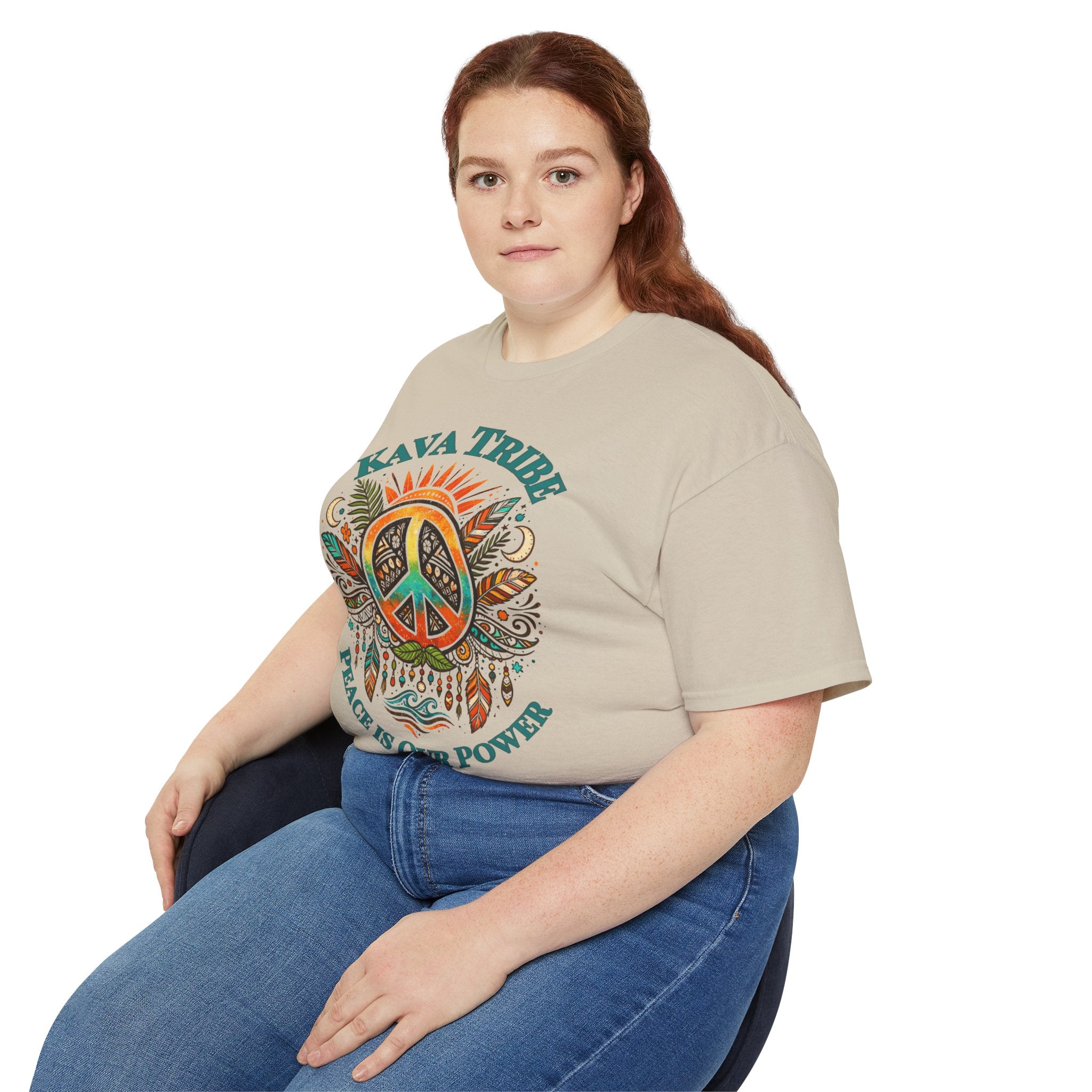 Kava Tribe Peace Is Our Power T-Shirt