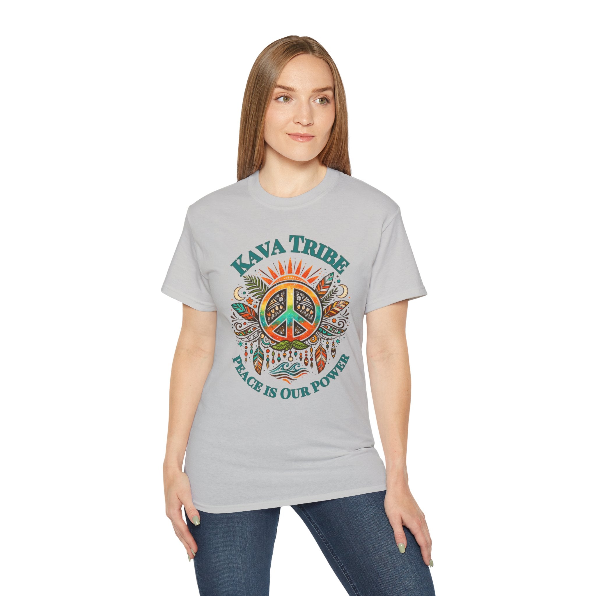 Kava Tribe Peace Is Our Power T-Shirt
