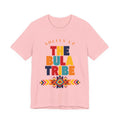 Shells Up The Bula Tribe Tee | Tropical Island Text Graphic