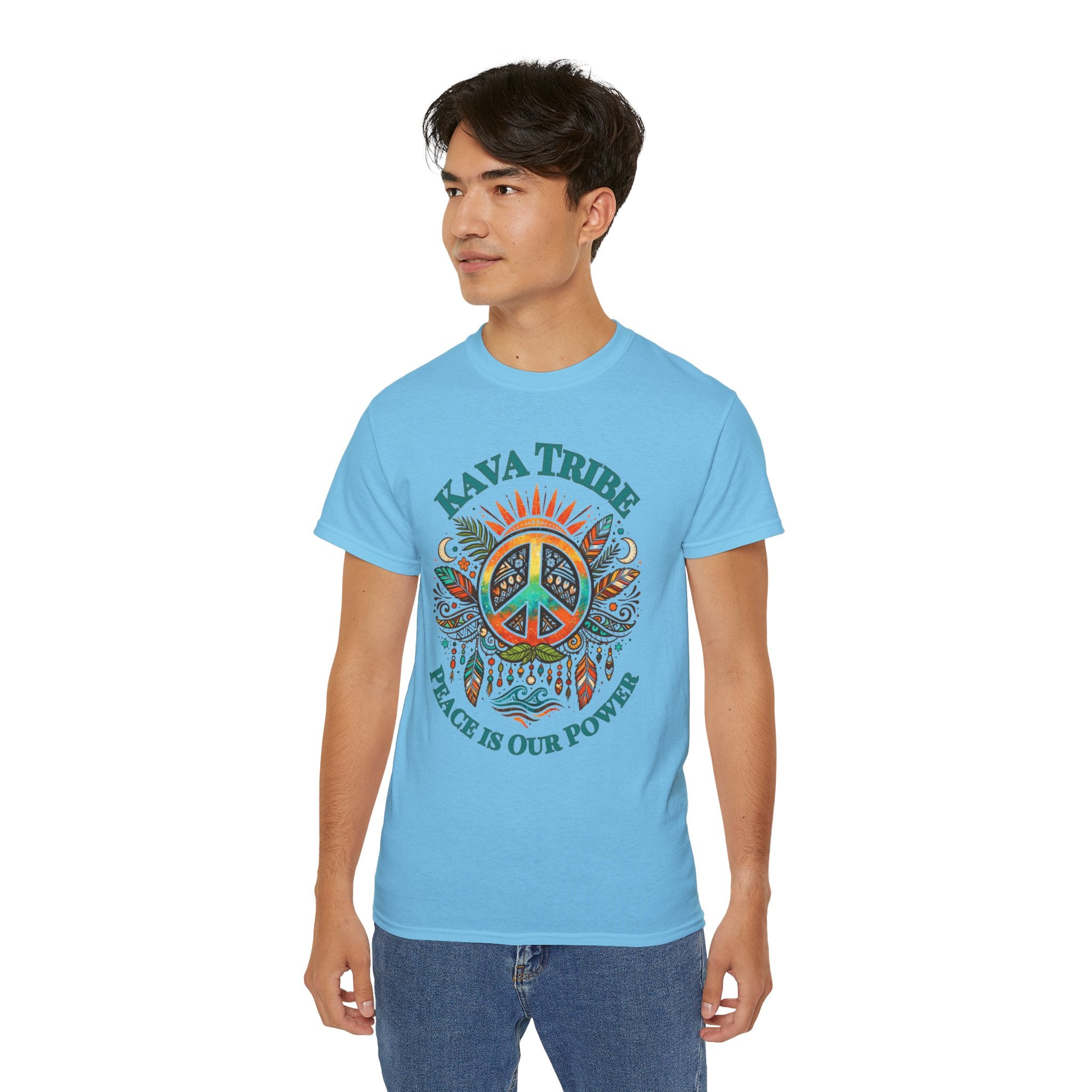 Kava Tribe Peace Is Our Power T-Shirt