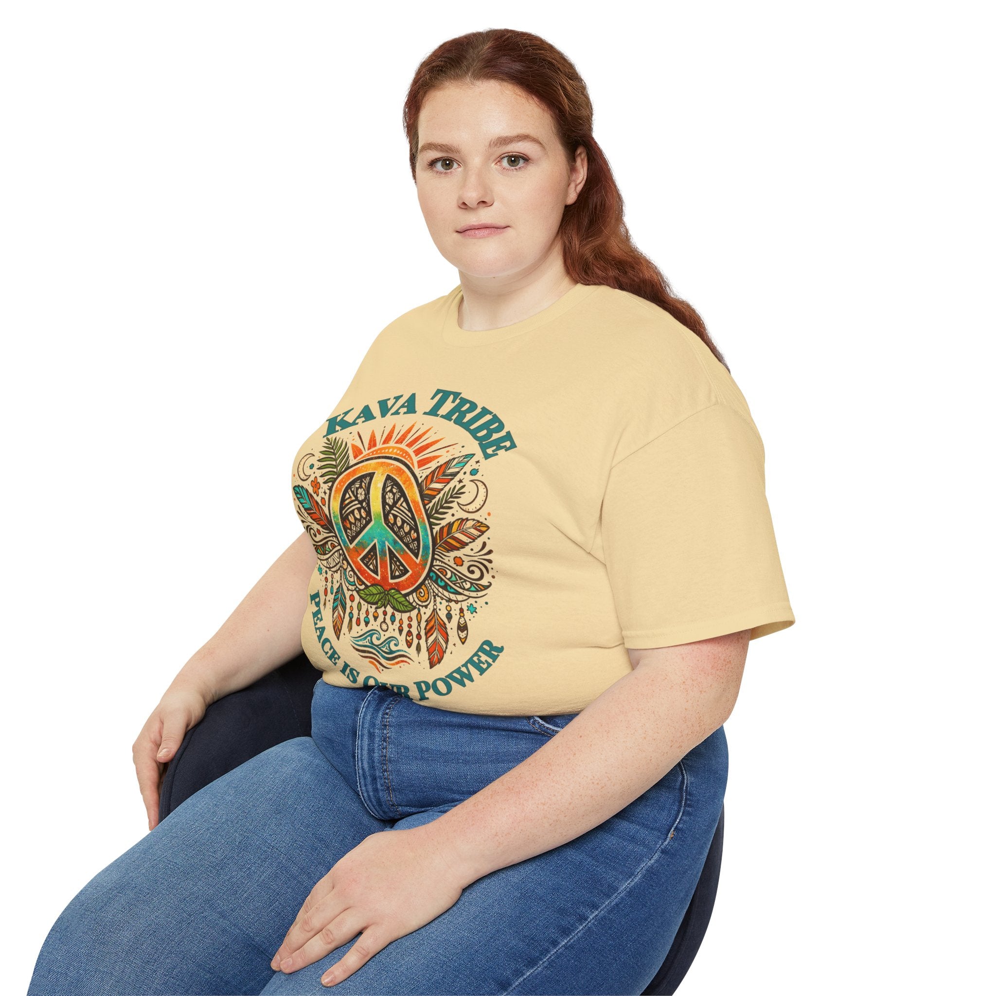 Kava Tribe Peace Is Our Power T-Shirt