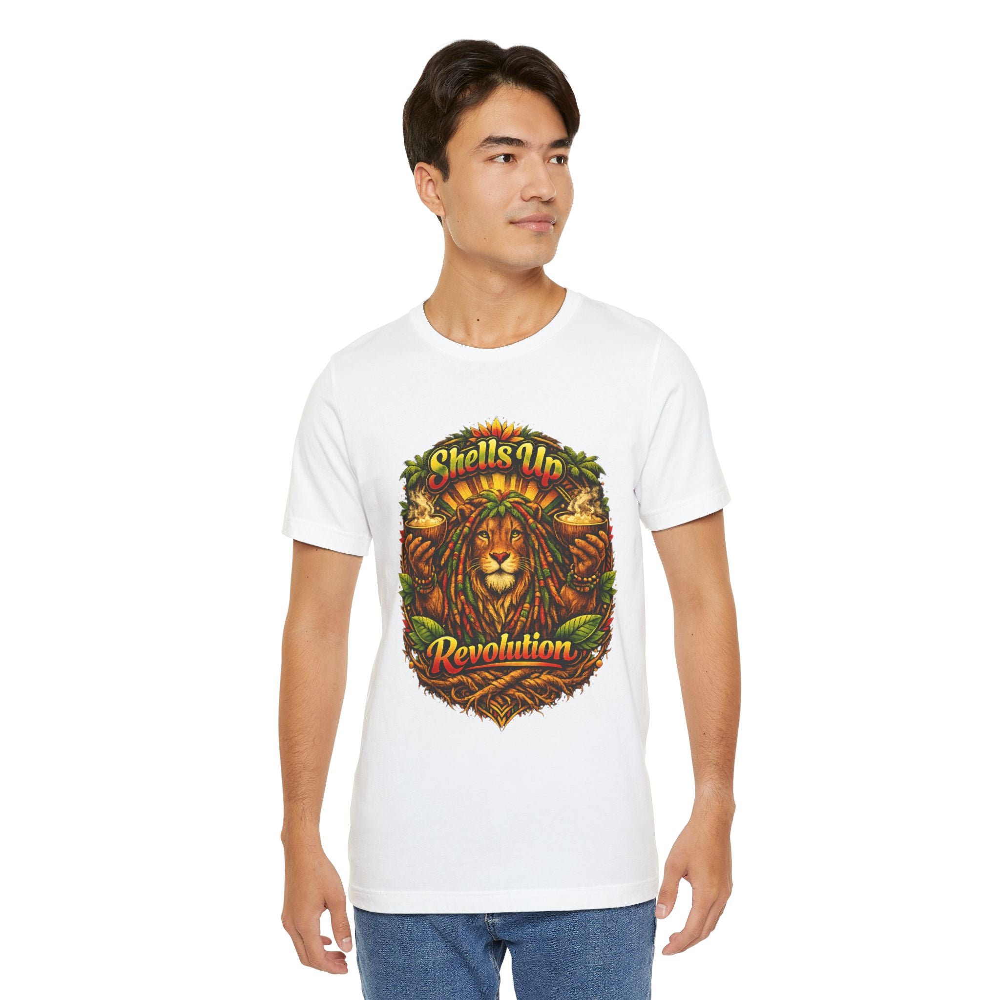 Shells Up Revolution Lion T-Shirt