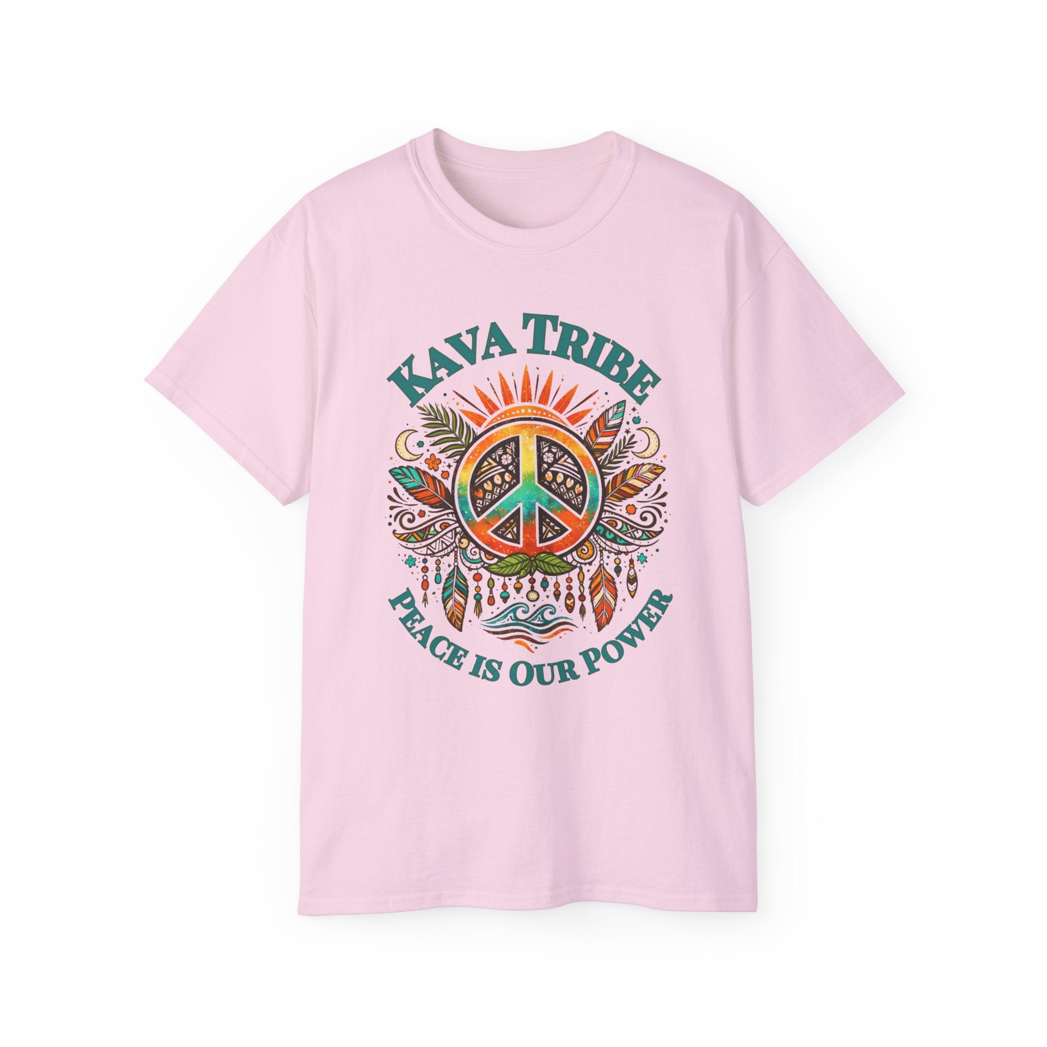 Kava Tribe Peace Is Our Power T-Shirt
