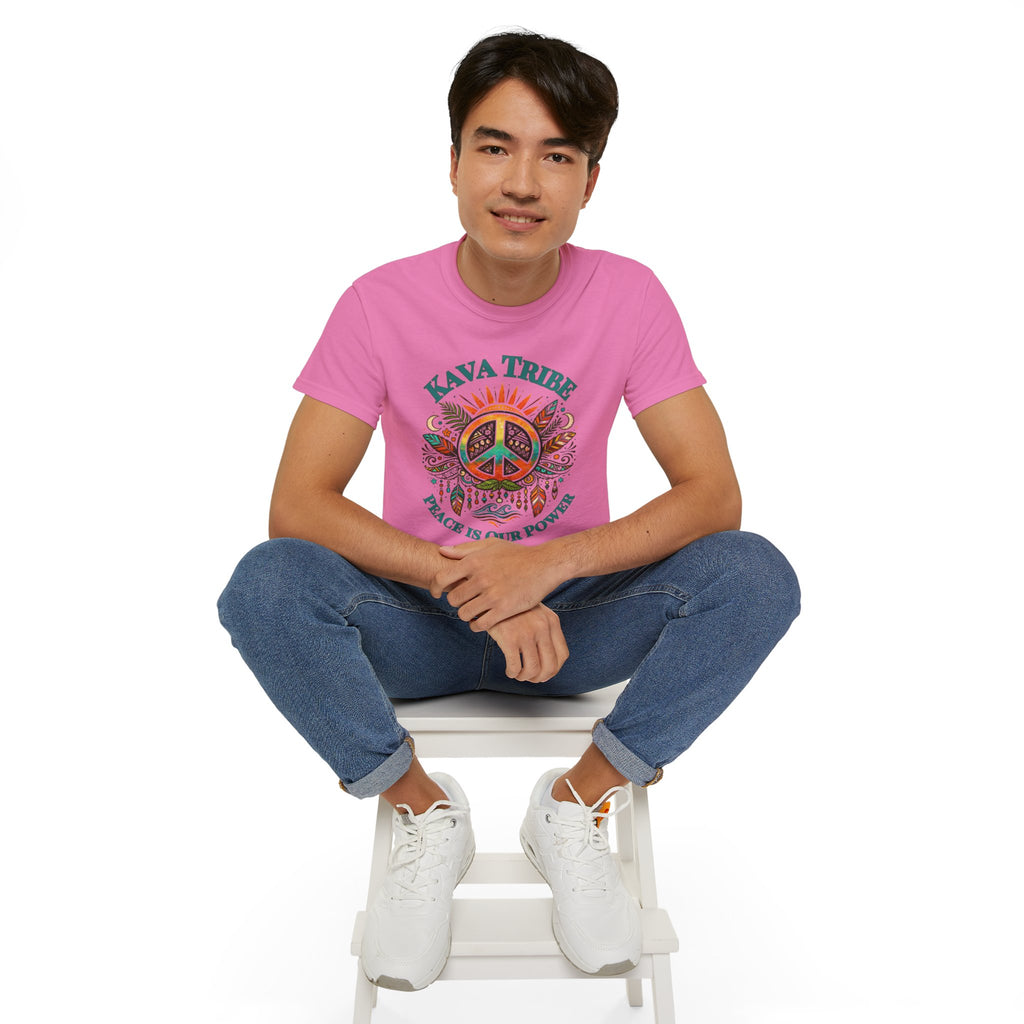 Kava Tribe Peace Is Our Power T-Shirt