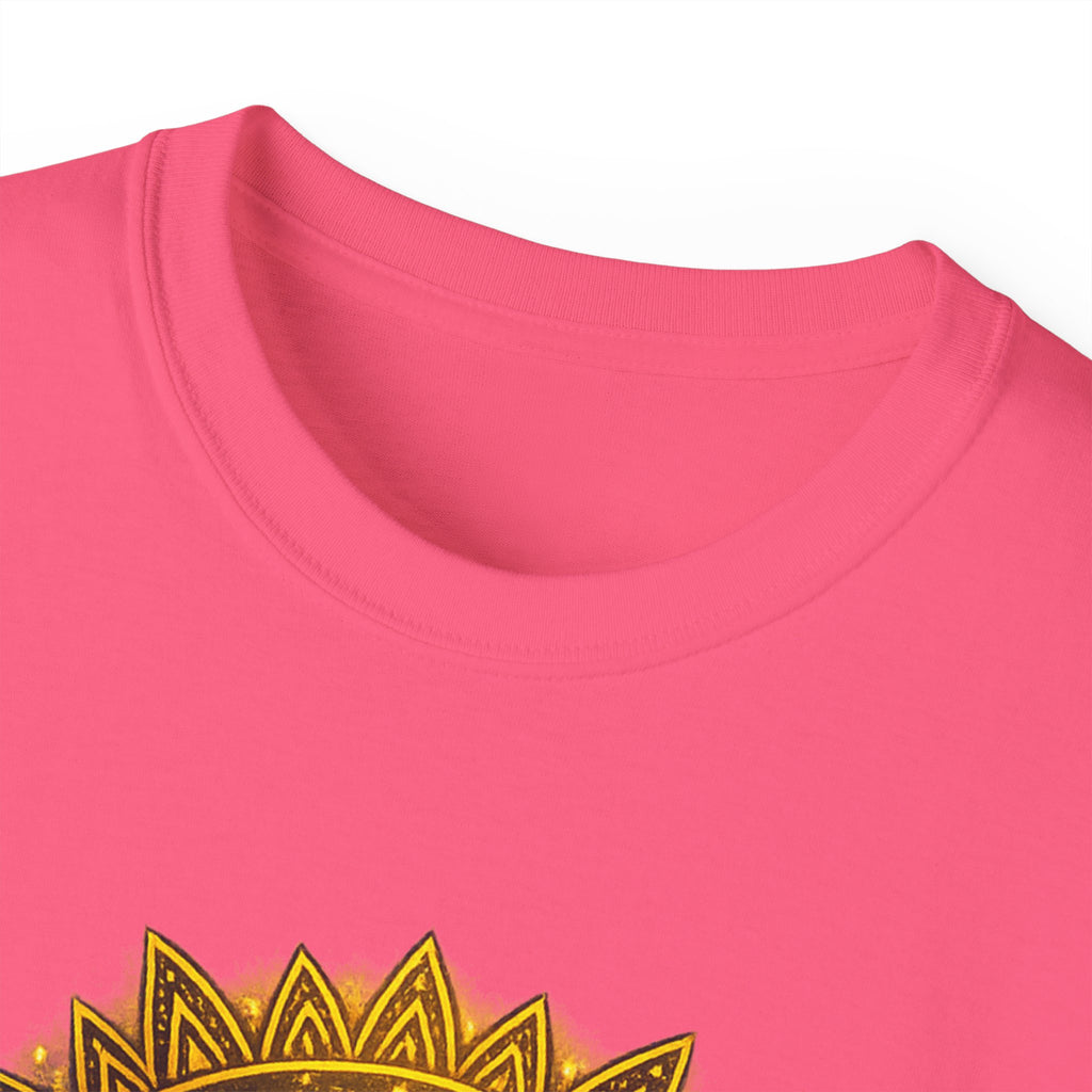 Mardi Gras Mask T-Shirt — “My Happy Hour Doesn’t Have Hangovers” Carnival Tee
