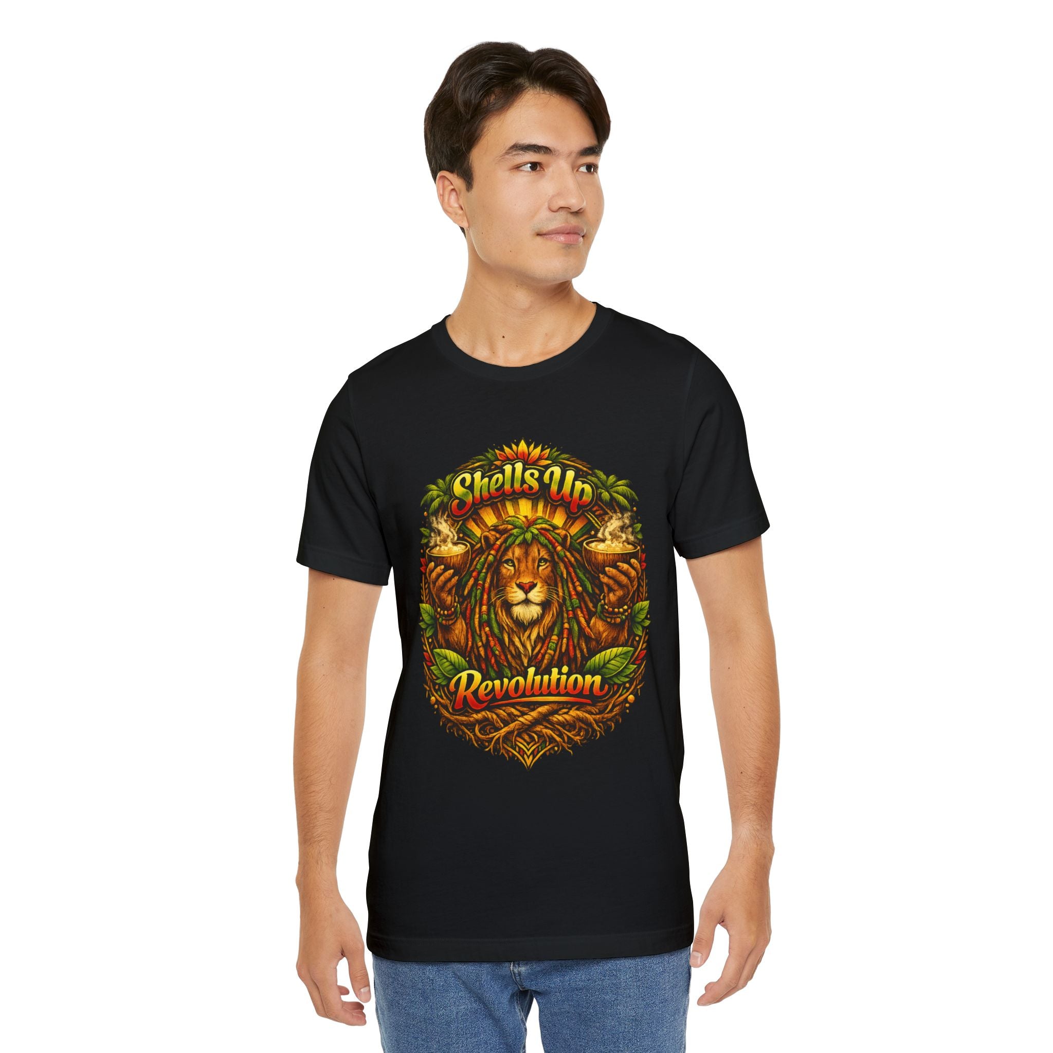 Shells Up Revolution Lion T-Shirt