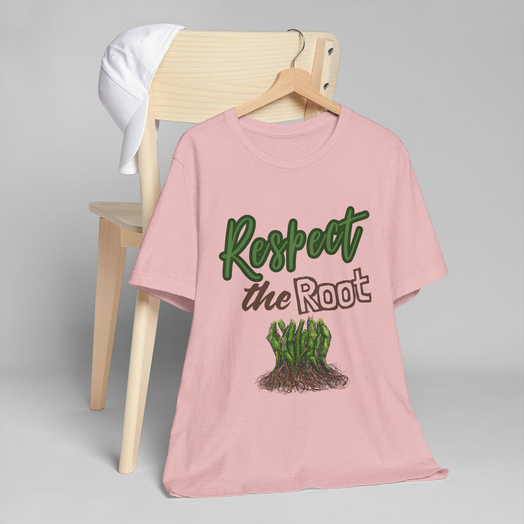 Respect the Root T-Shirt | Tree Roots Illustration, Nature Conservation