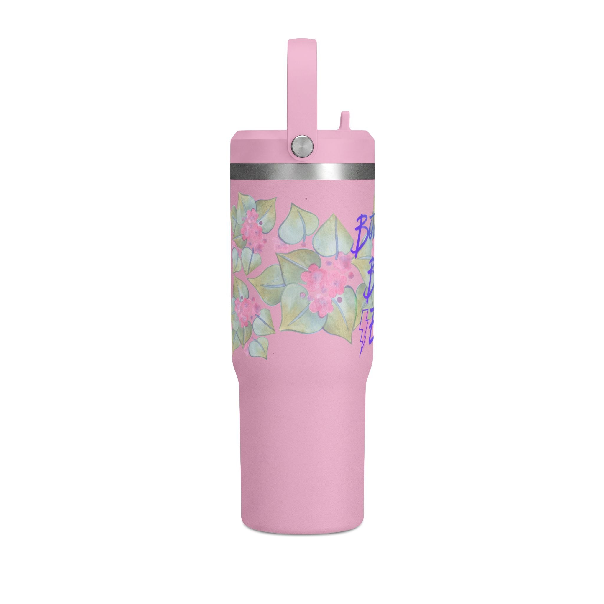 Botanical Babe Energy Tumbler | 32oz Stainless Travel Cup