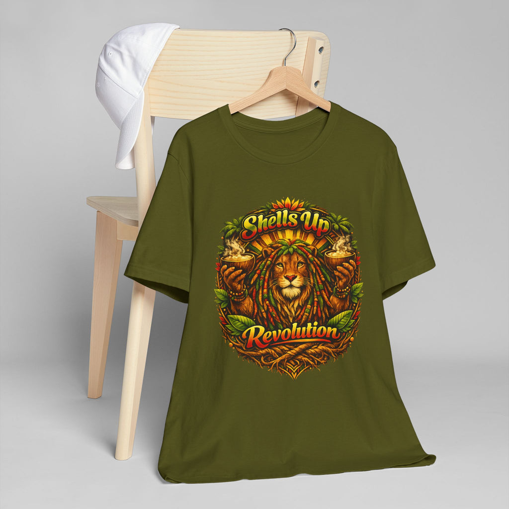 Shells Up Revolution Lion T-Shirt