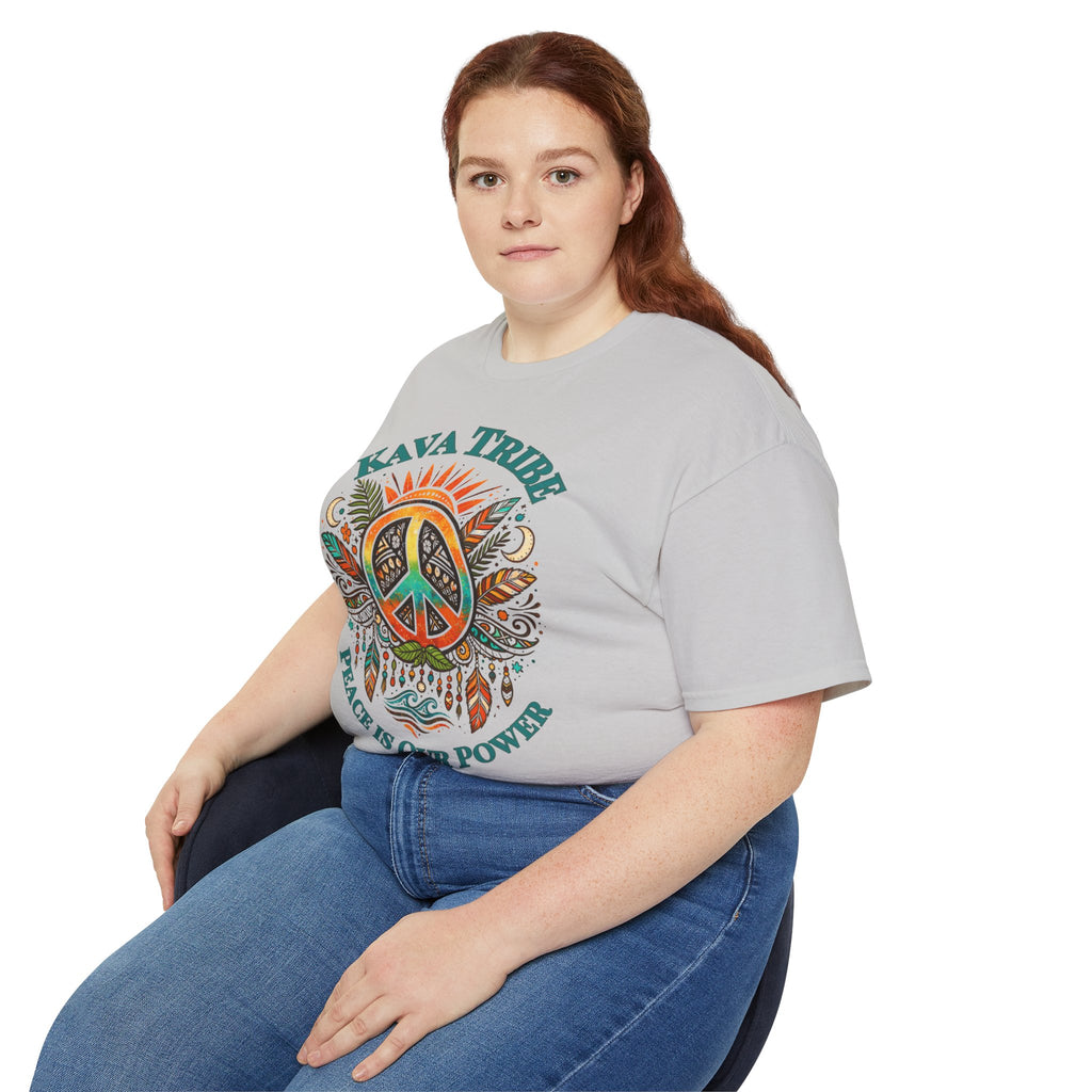 Kava Tribe Peace Is Our Power T-Shirt