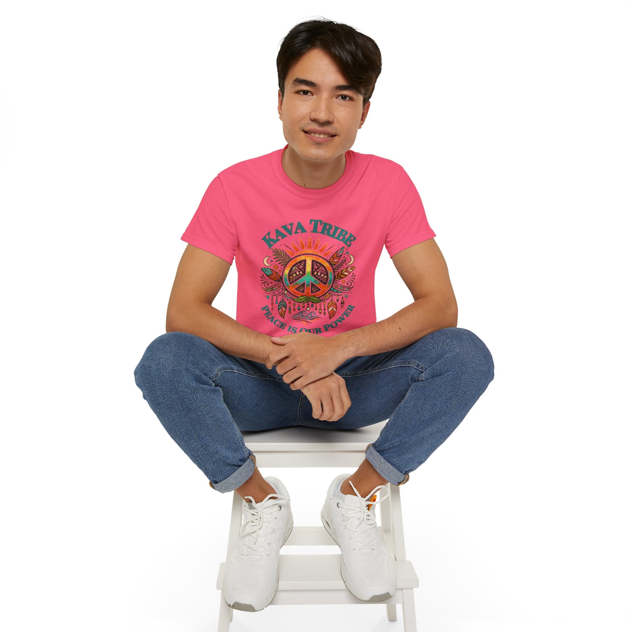 Kava Tribe Peace Is Our Power T-Shirt