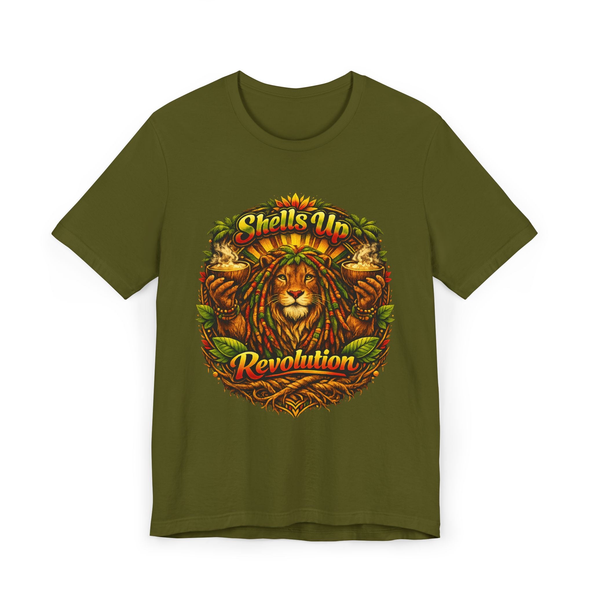 Shells Up Revolution Lion T-Shirt