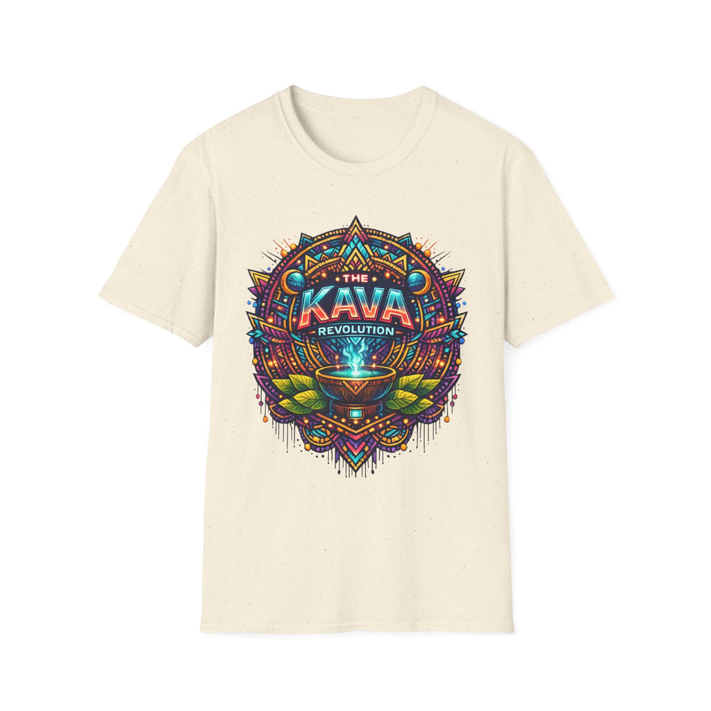 Kava Revolution T-Shirt — Psychedelic Tribal Kava Cup Design