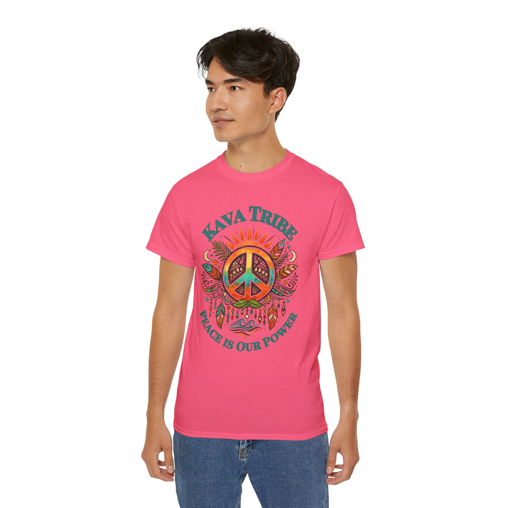 Kava Tribe Peace Is Our Power T-Shirt
