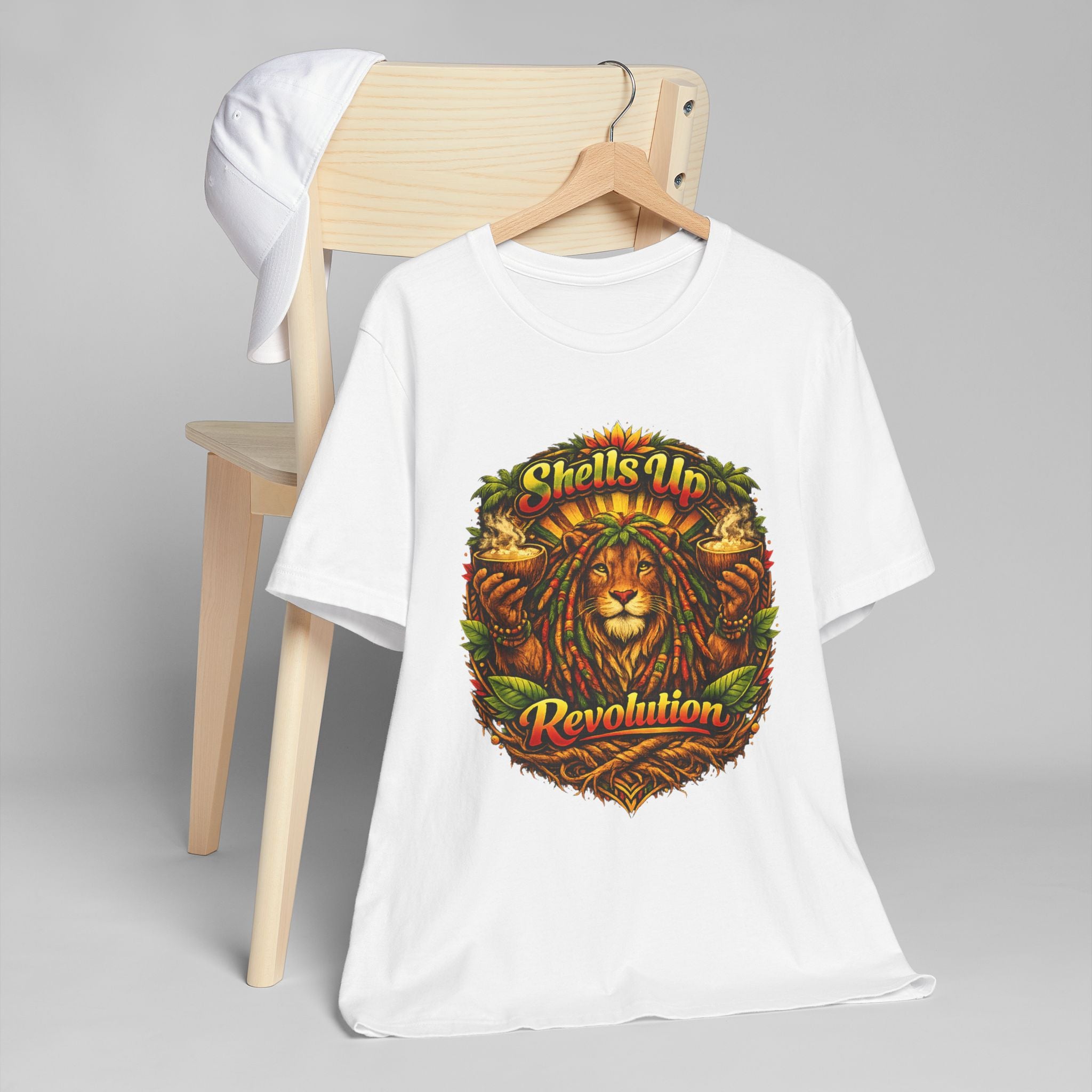 Shells Up Revolution Lion T-Shirt