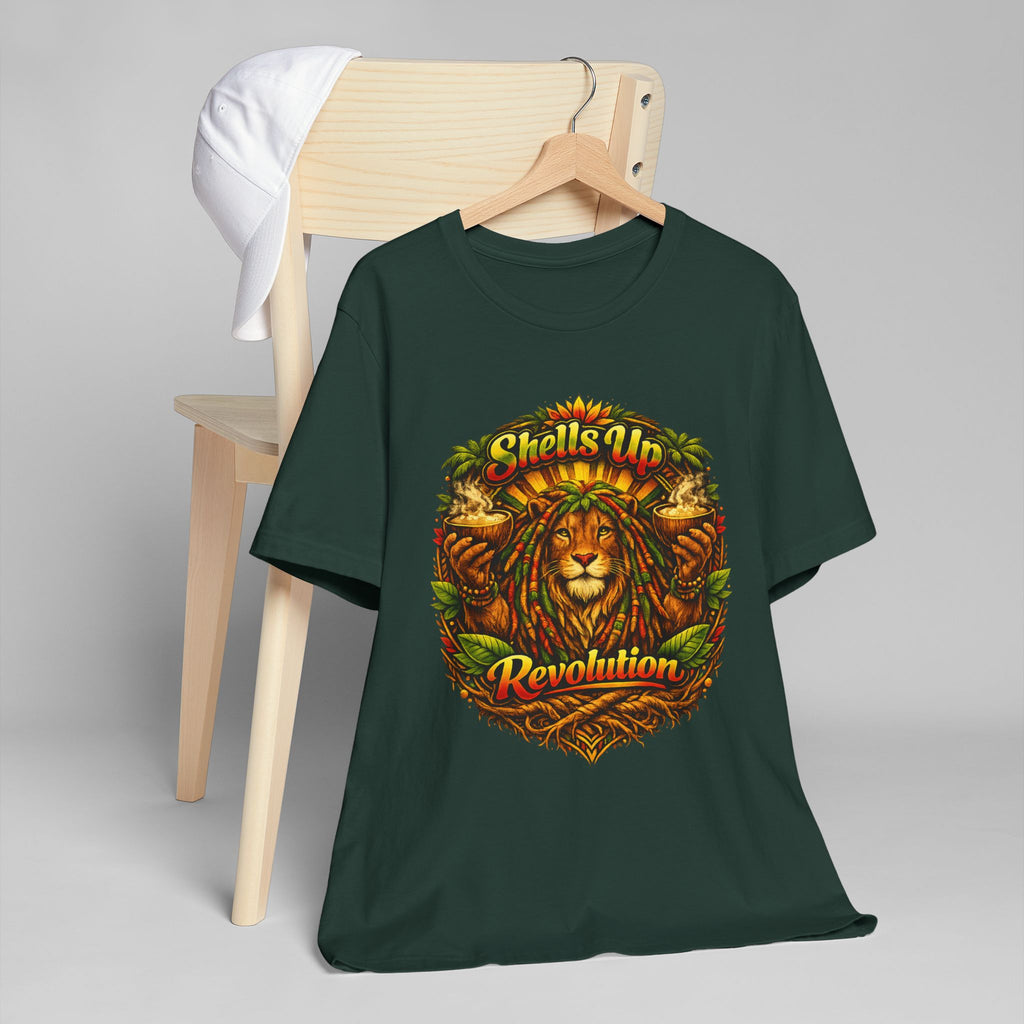 Shells Up Revolution Lion T-Shirt
