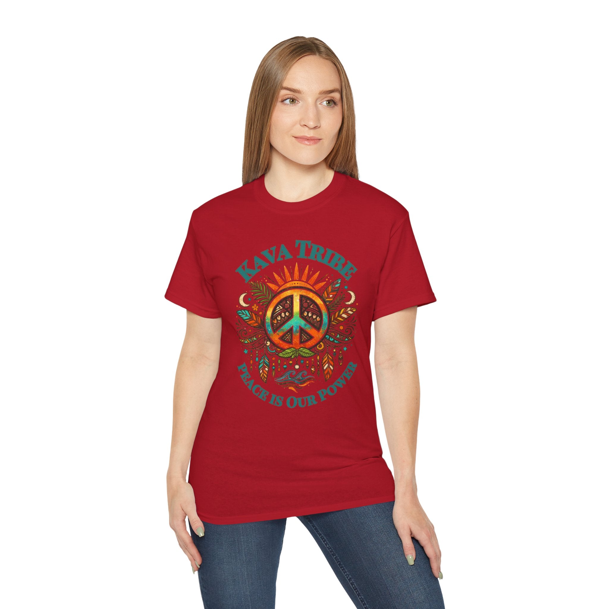 Kava Tribe Peace Is Our Power T-Shirt