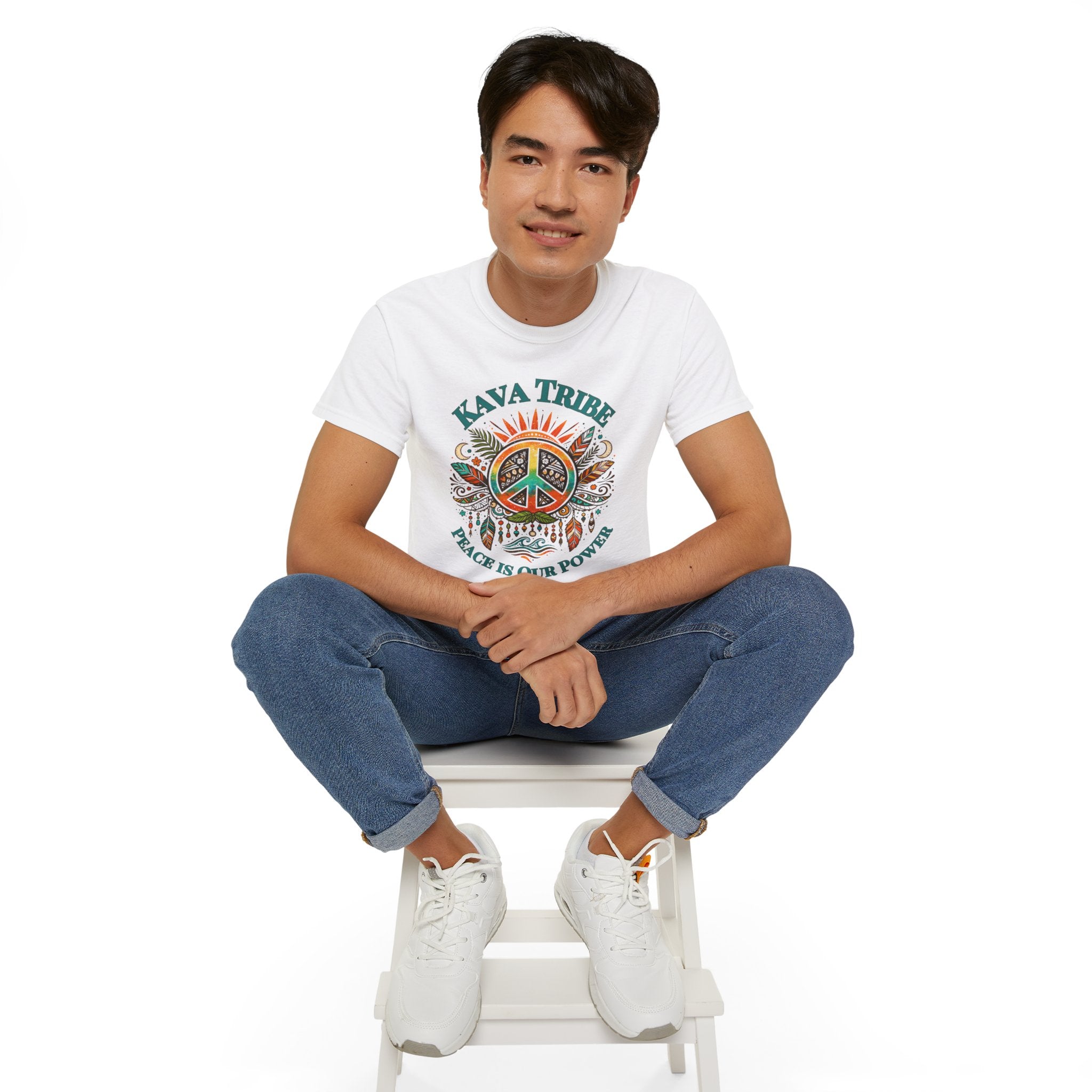 Kava Tribe Peace Is Our Power T-Shirt