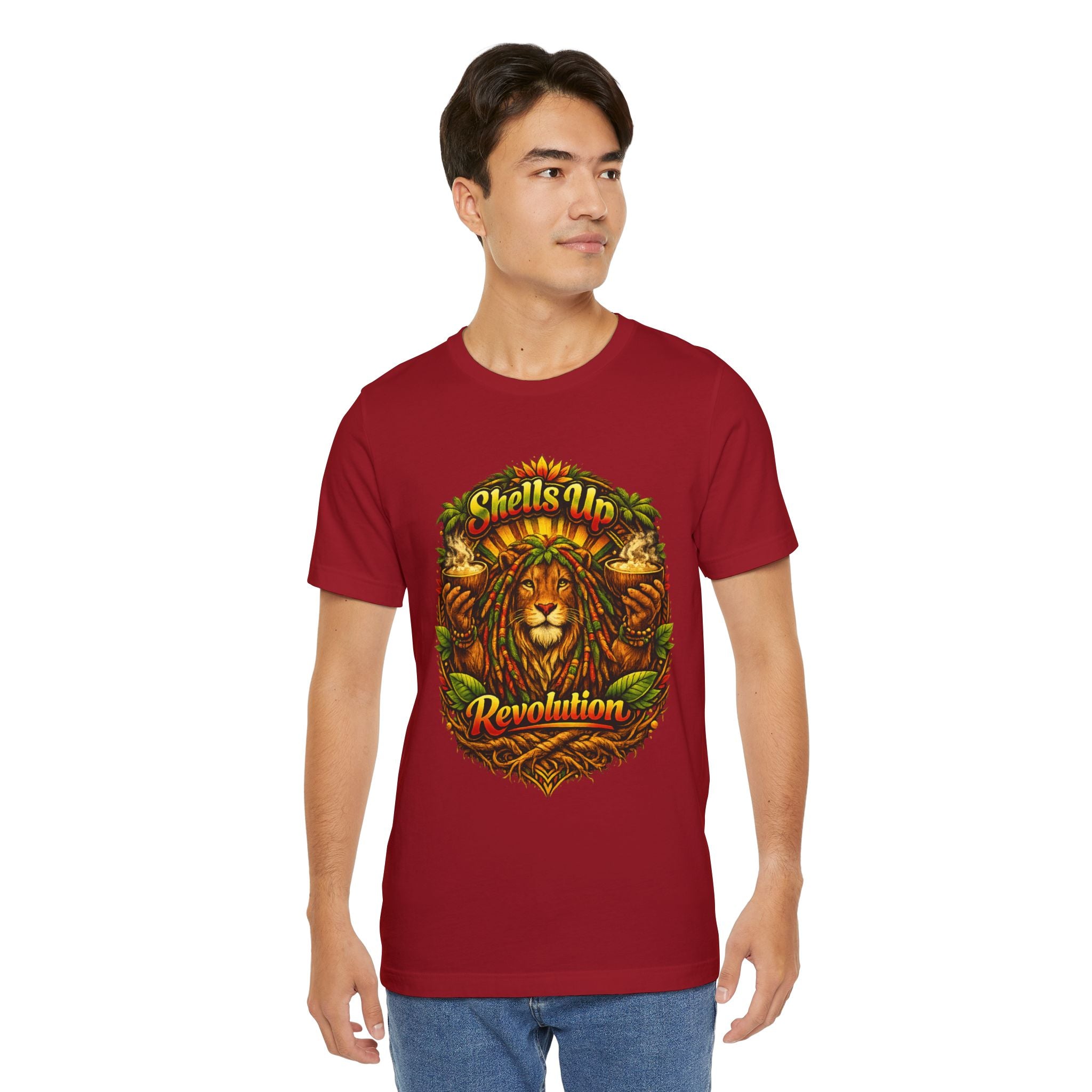 Shells Up Revolution Lion T-Shirt