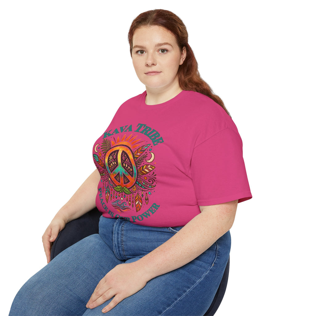 Kava Tribe Peace Is Our Power T-Shirt