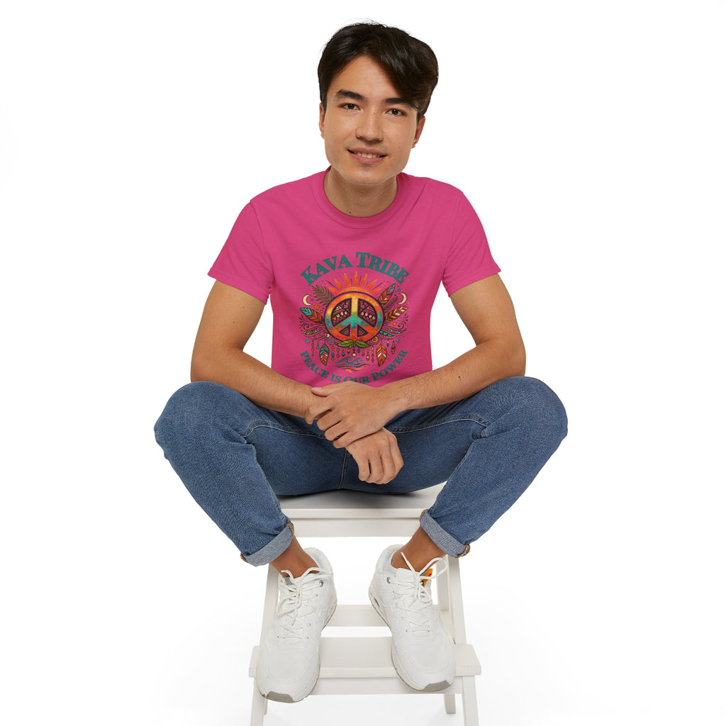Kava Tribe Peace Is Our Power T-Shirt
