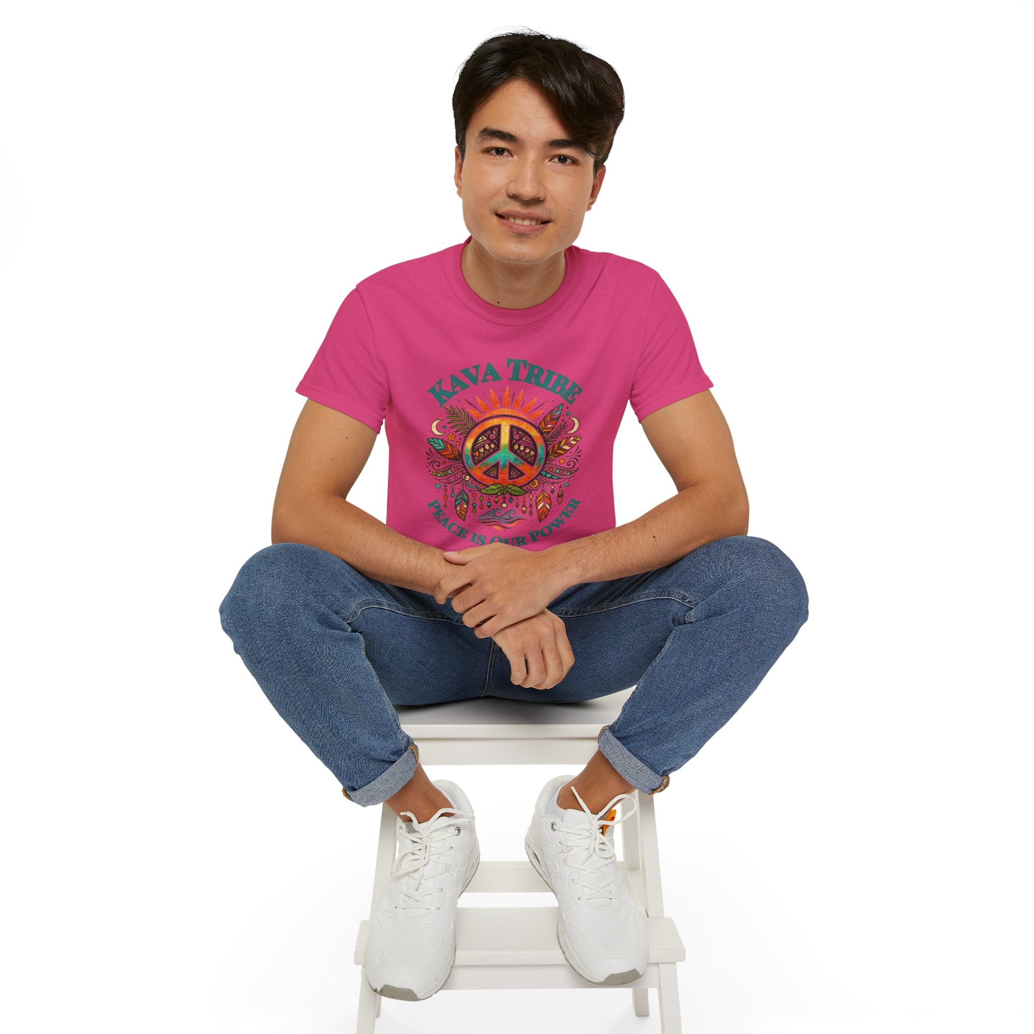 Kava Tribe Peace Is Our Power T-Shirt