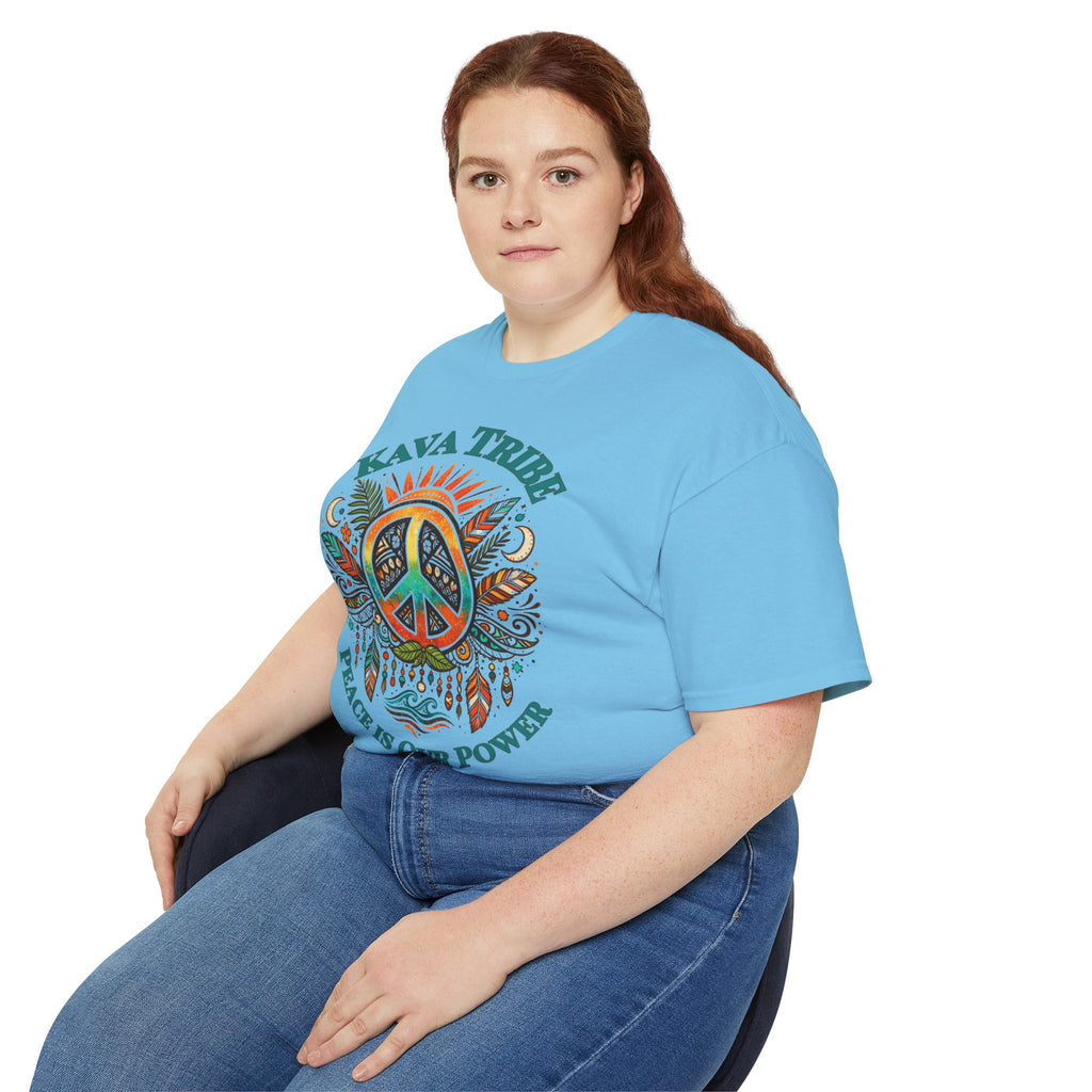Kava Tribe Peace Is Our Power T-Shirt