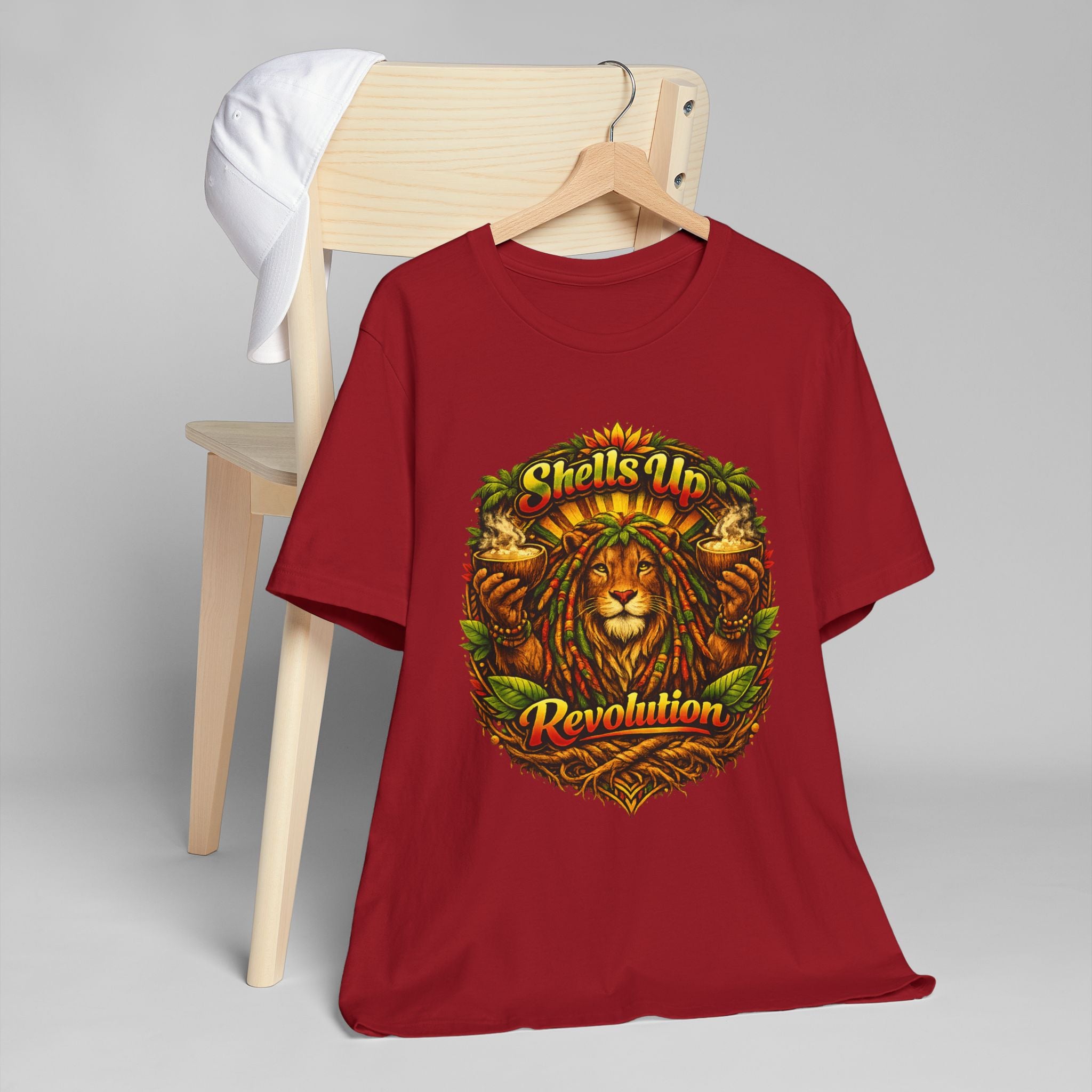Shells Up Revolution Lion T-Shirt