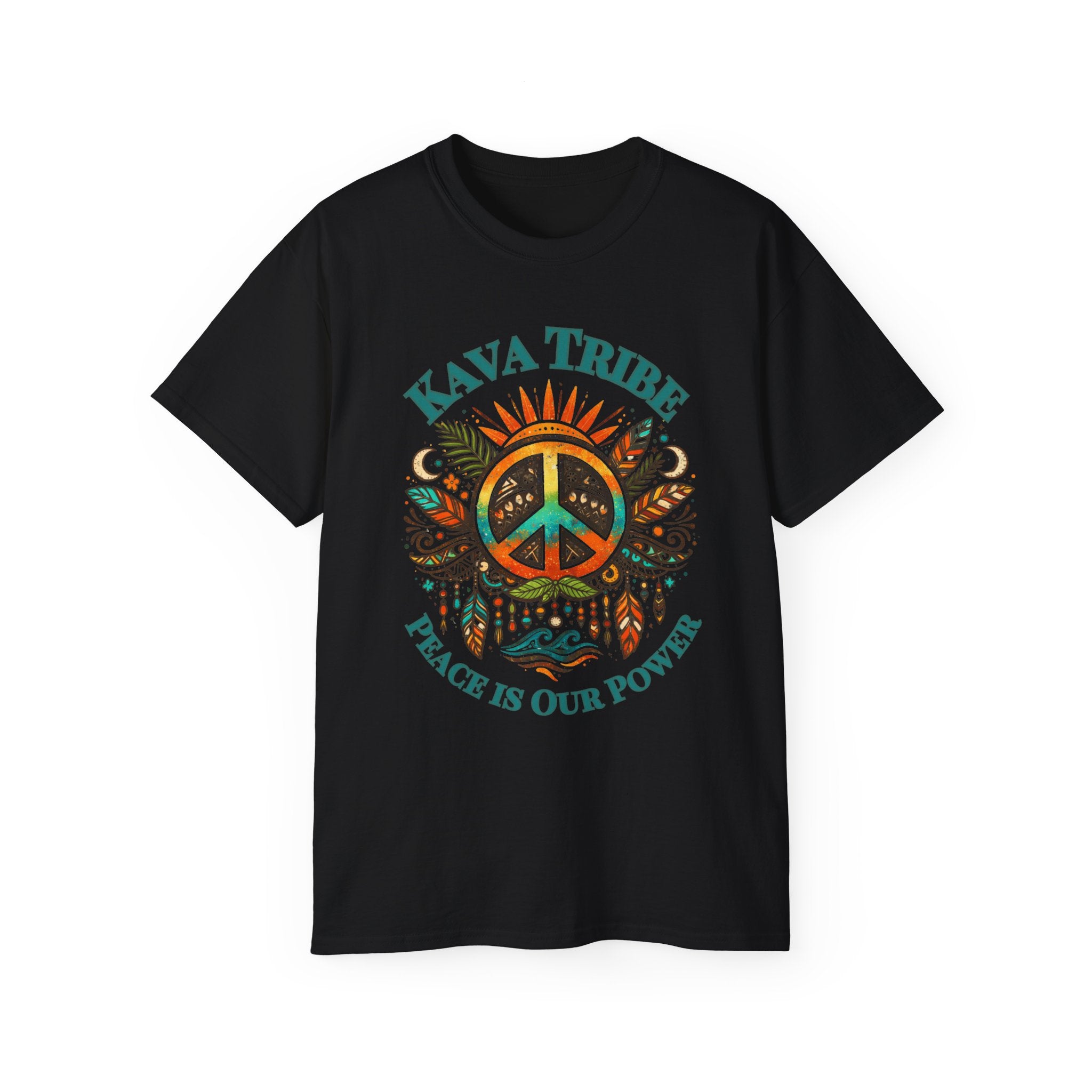 Kava Tribe Peace Is Our Power T-Shirt
