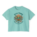 Kava Tribe Peace Graphic Tee — Women's Boxy T‑Shirt