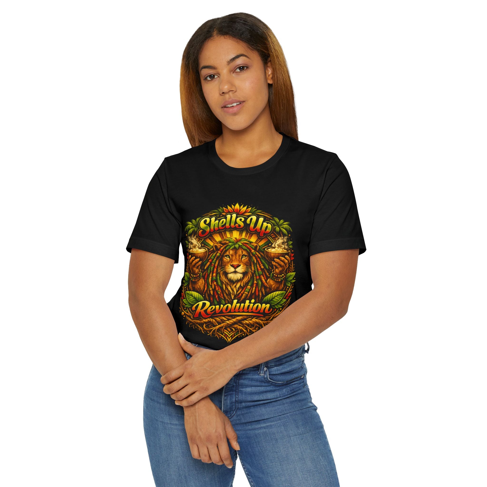 Shells Up Revolution Lion T-Shirt