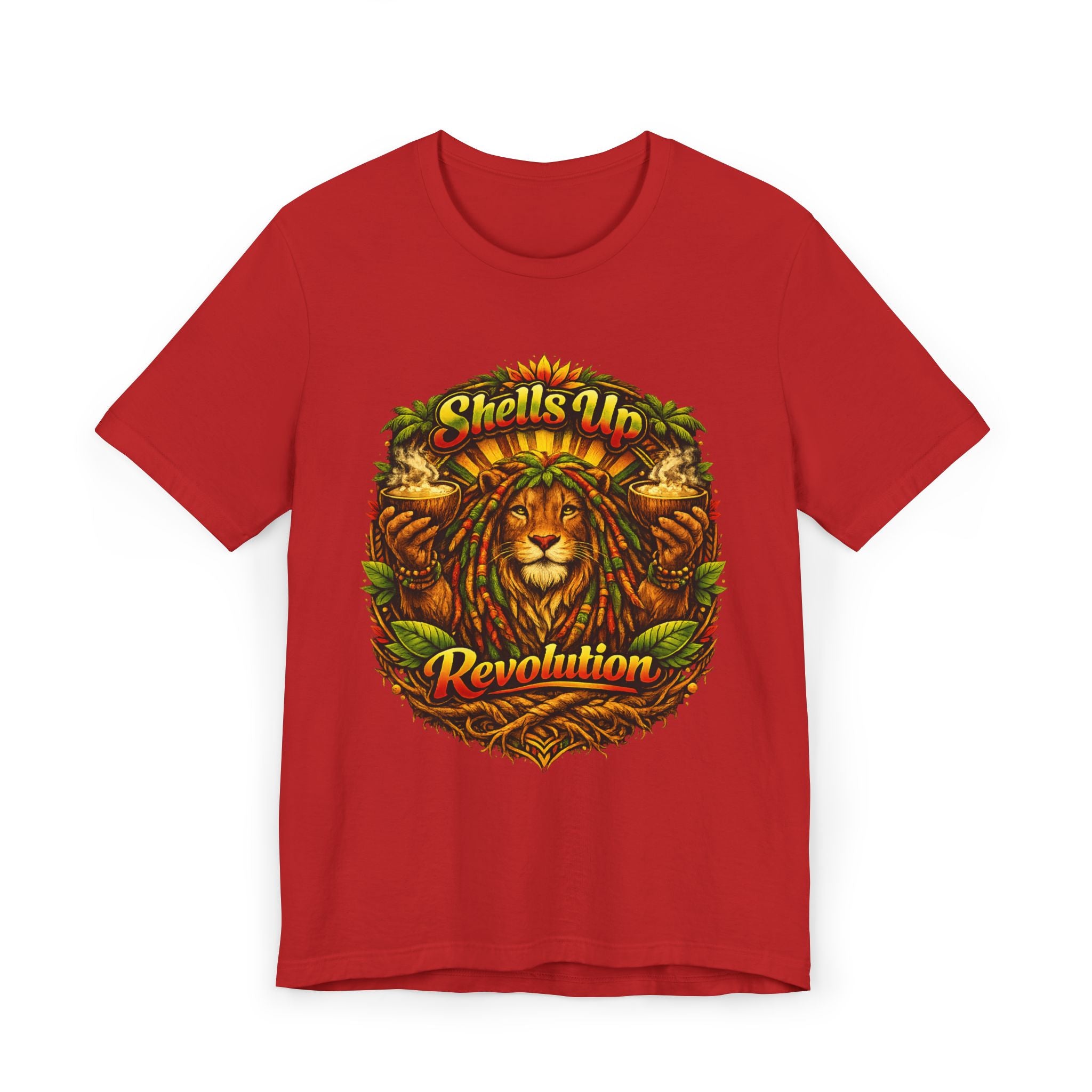 Shells Up Revolution Lion T-Shirt
