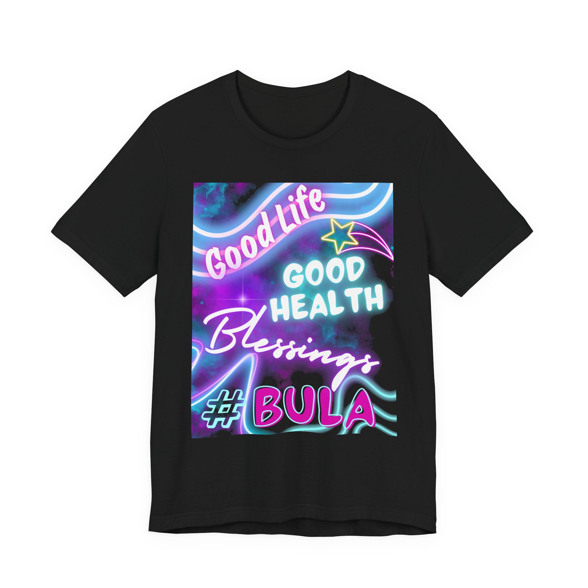 Good Life Good Health Blessings BULA Tee | Pastel Beach Vibes