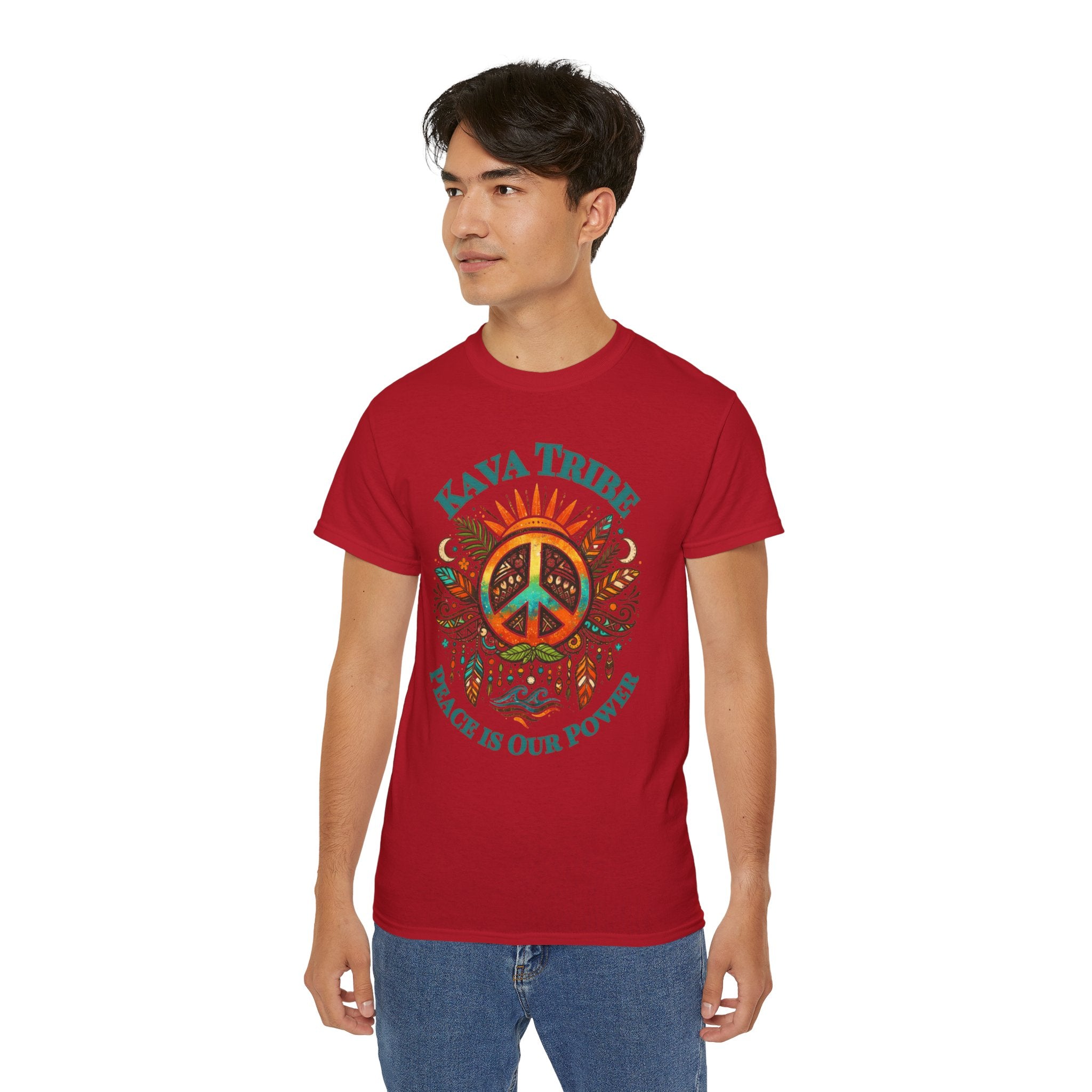 Kava Tribe Peace Is Our Power T-Shirt