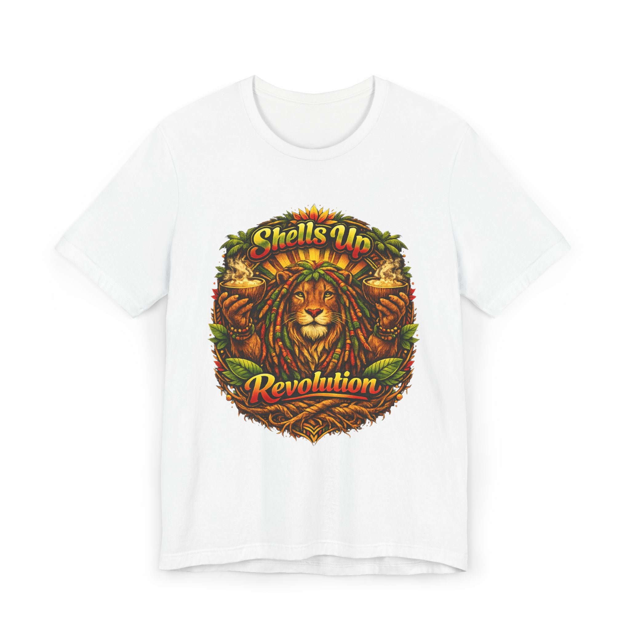 Shells Up Revolution Lion T-Shirt