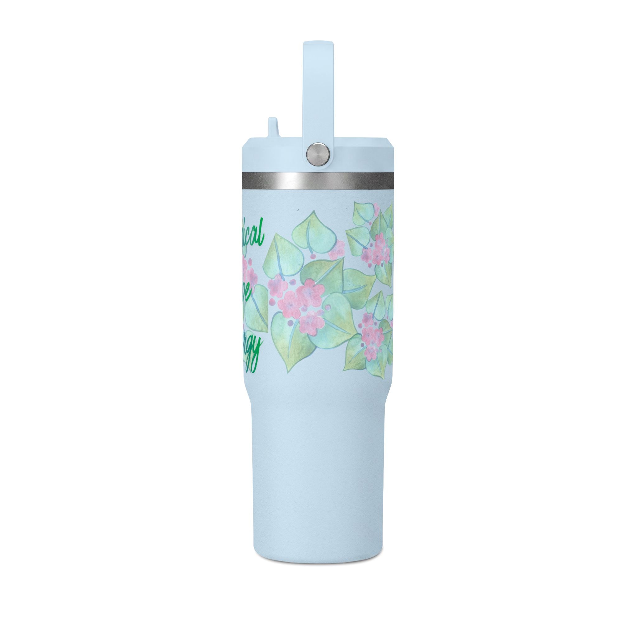 Botanical Babe Energy Tumbler | 32oz Stainless Travel Cup