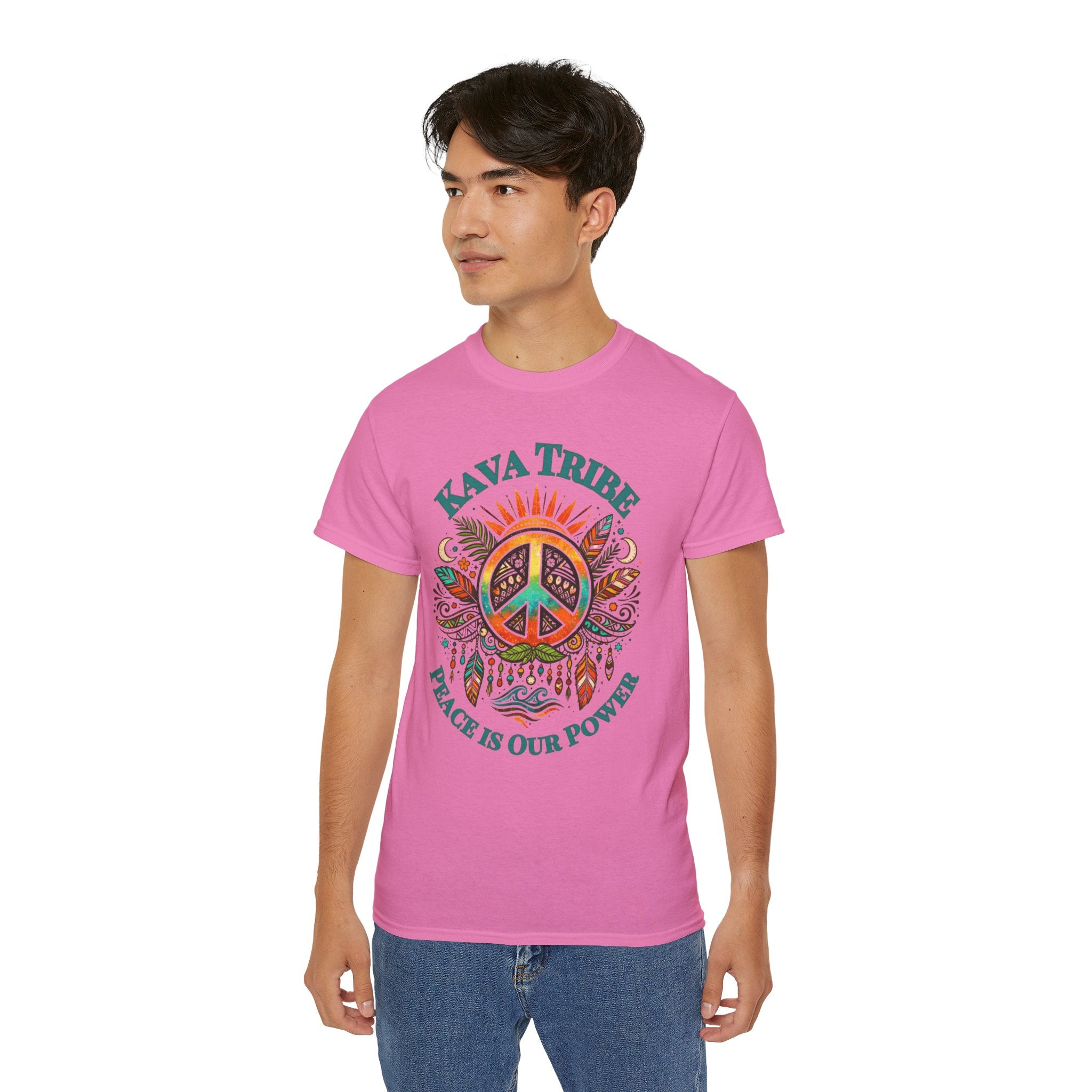 Kava Tribe Peace Is Our Power T-Shirt