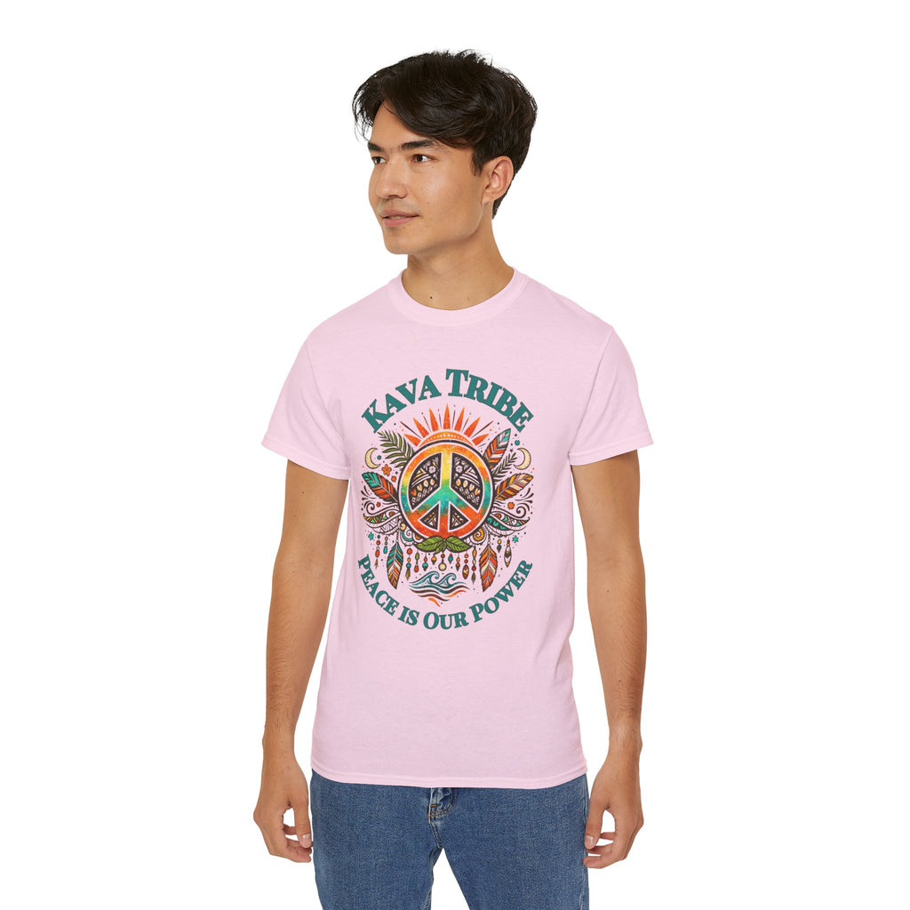 Kava Tribe Peace Is Our Power T-Shirt