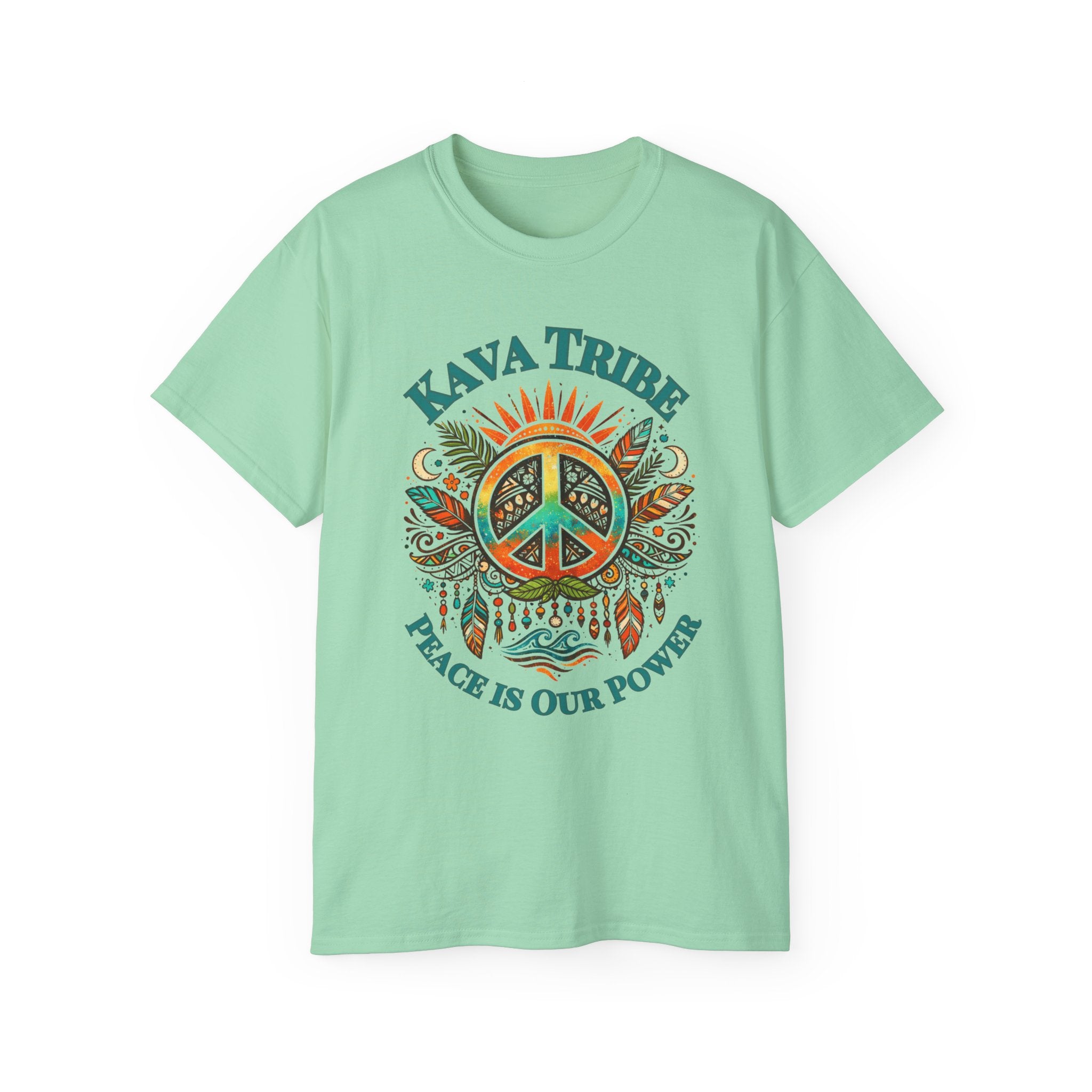 Kava Tribe Peace Is Our Power T-Shirt
