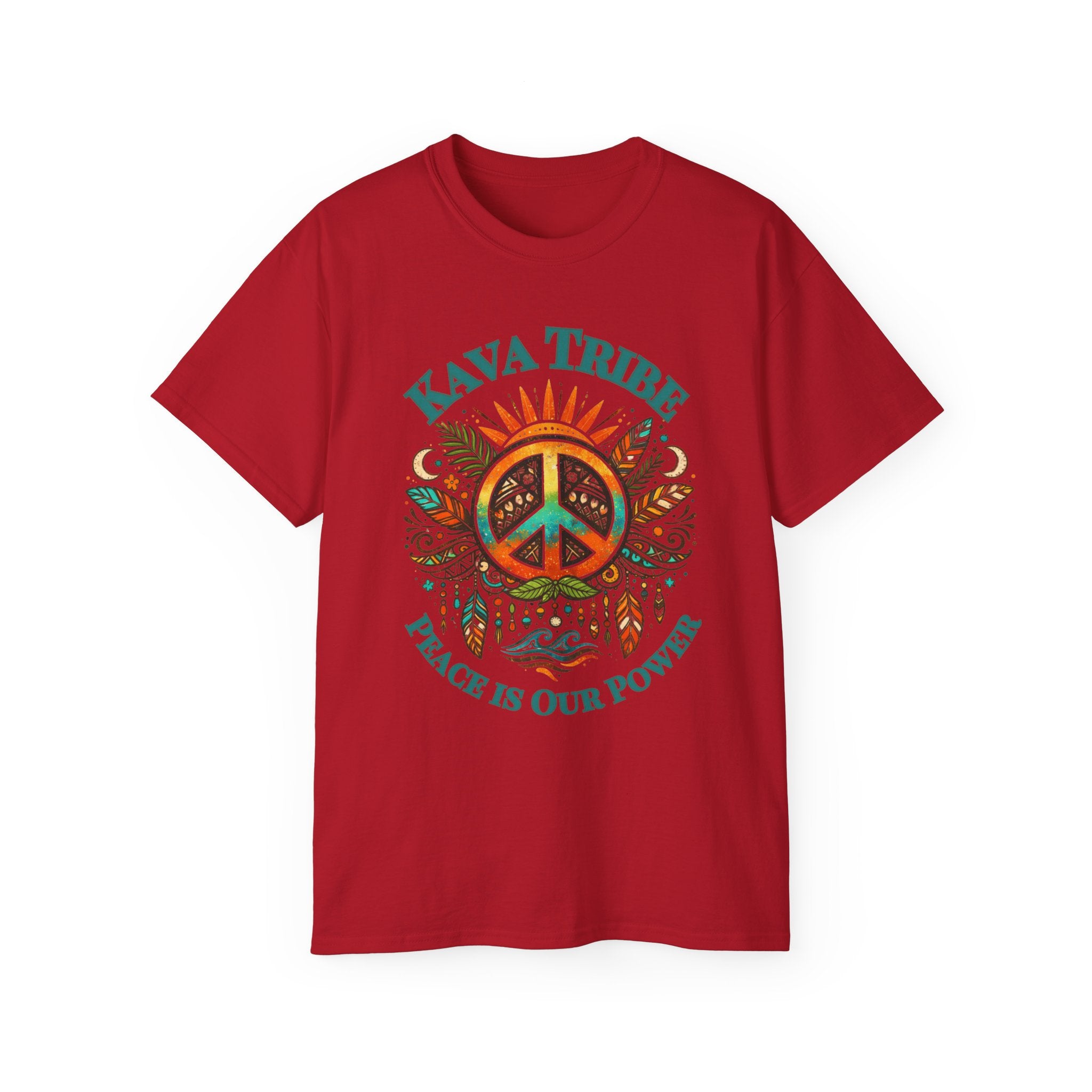 Kava Tribe Peace Is Our Power T-Shirt