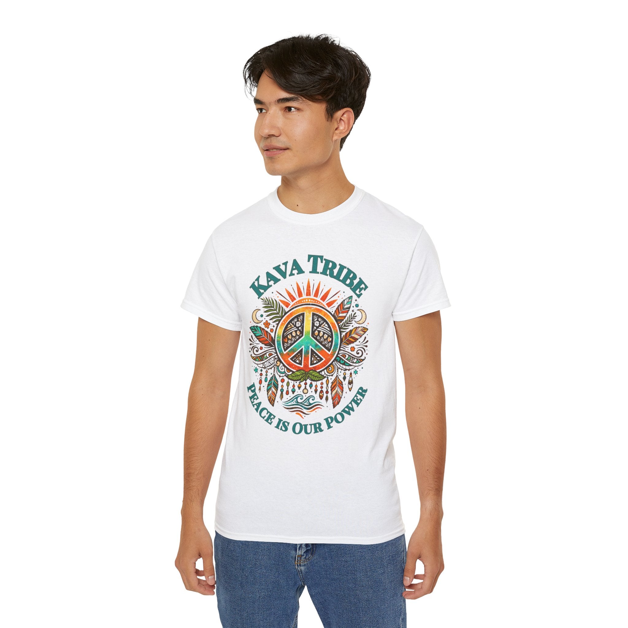 Kava Tribe Peace Is Our Power T-Shirt