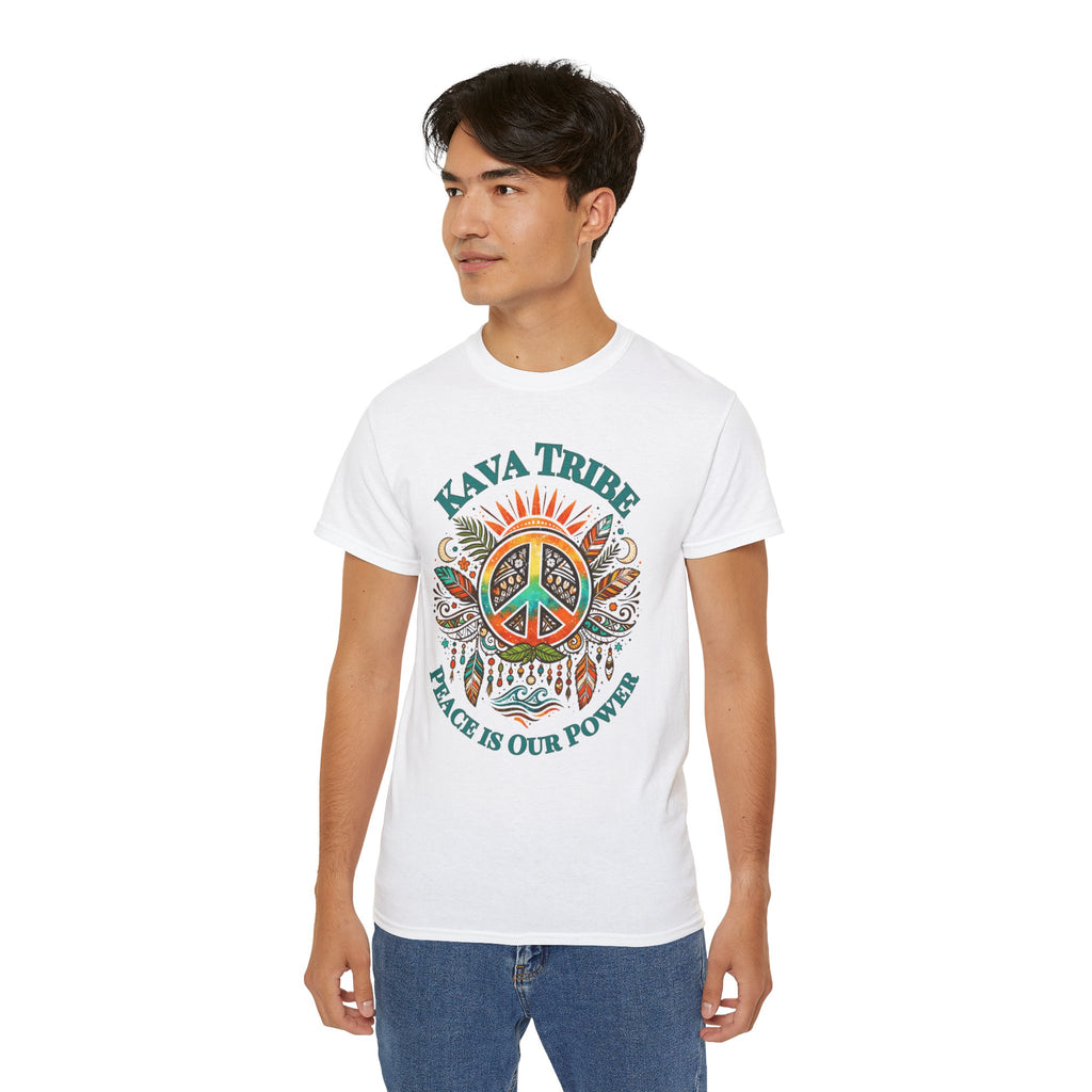 Kava Tribe Peace Is Our Power T-Shirt