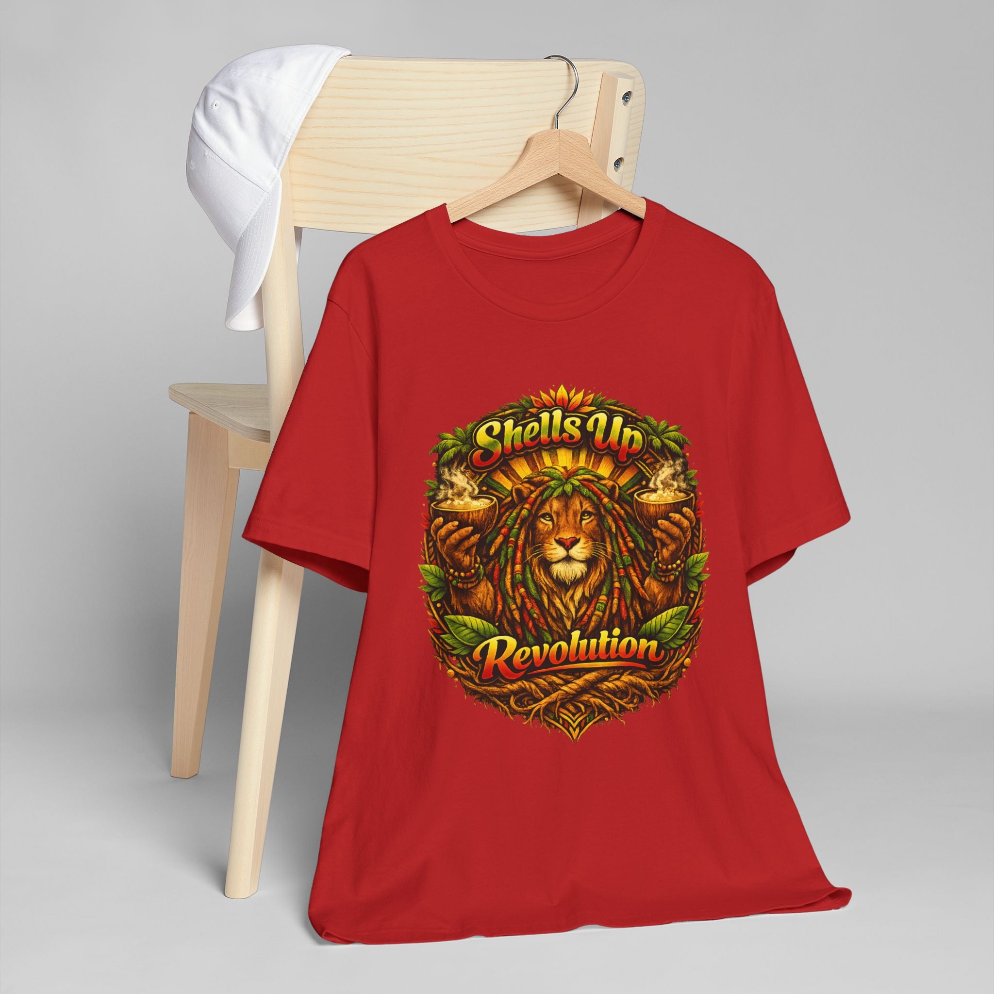 Shells Up Revolution Lion T-Shirt
