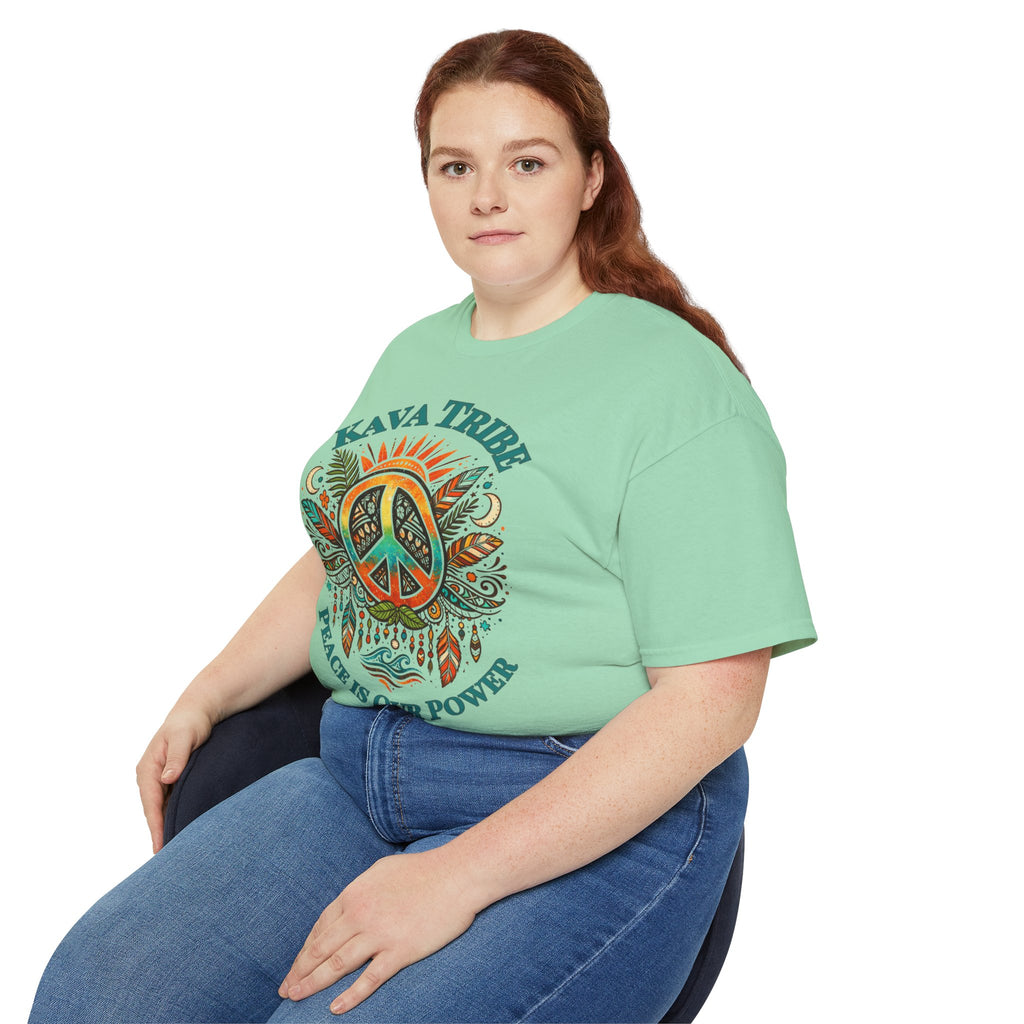 Kava Tribe Peace Is Our Power T-Shirt