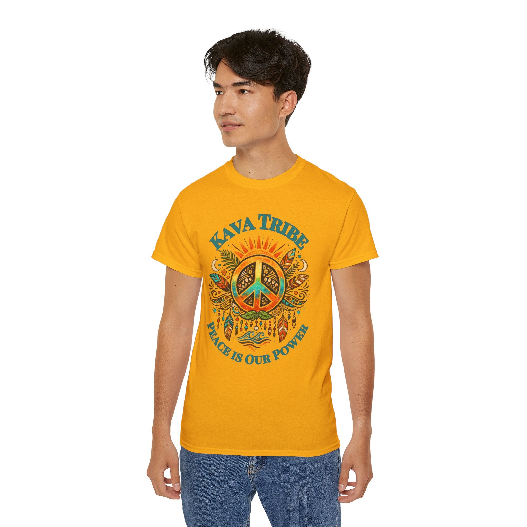 Kava Tribe Peace Is Our Power T-Shirt
