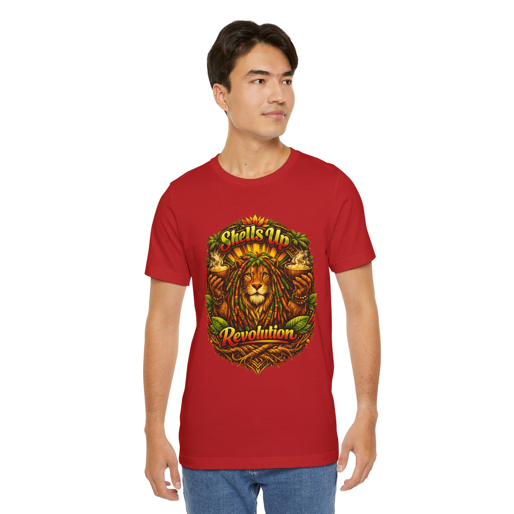Shells Up Revolution Lion T-Shirt