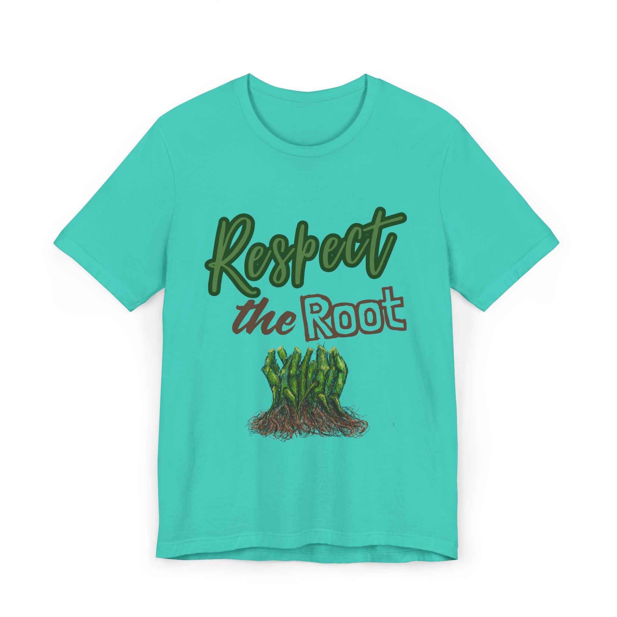 Respect the Root T-Shirt | Tree Roots Illustration, Nature Conservation