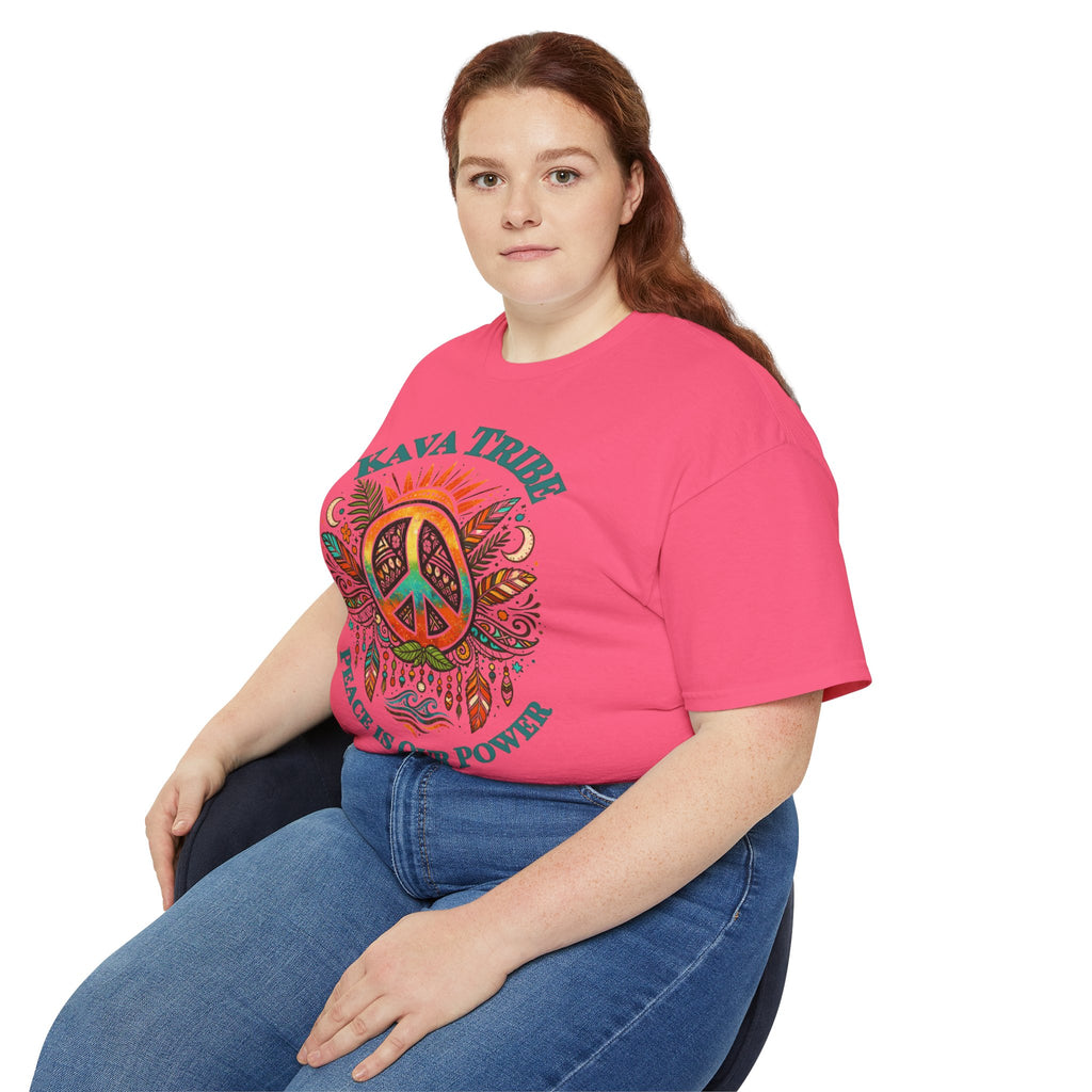 Kava Tribe Peace Is Our Power T-Shirt