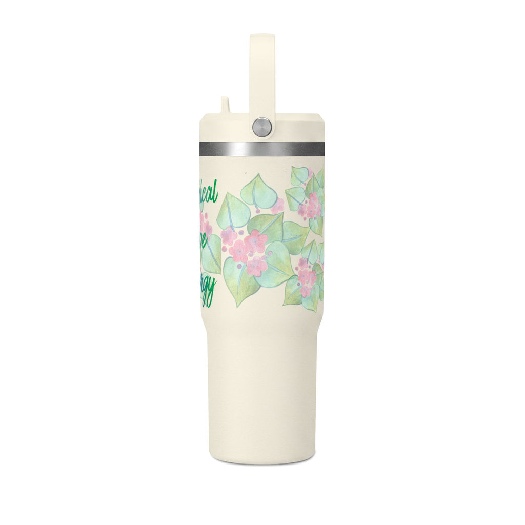 Botanical Babe Energy Tumbler | 32oz Stainless Travel Cup