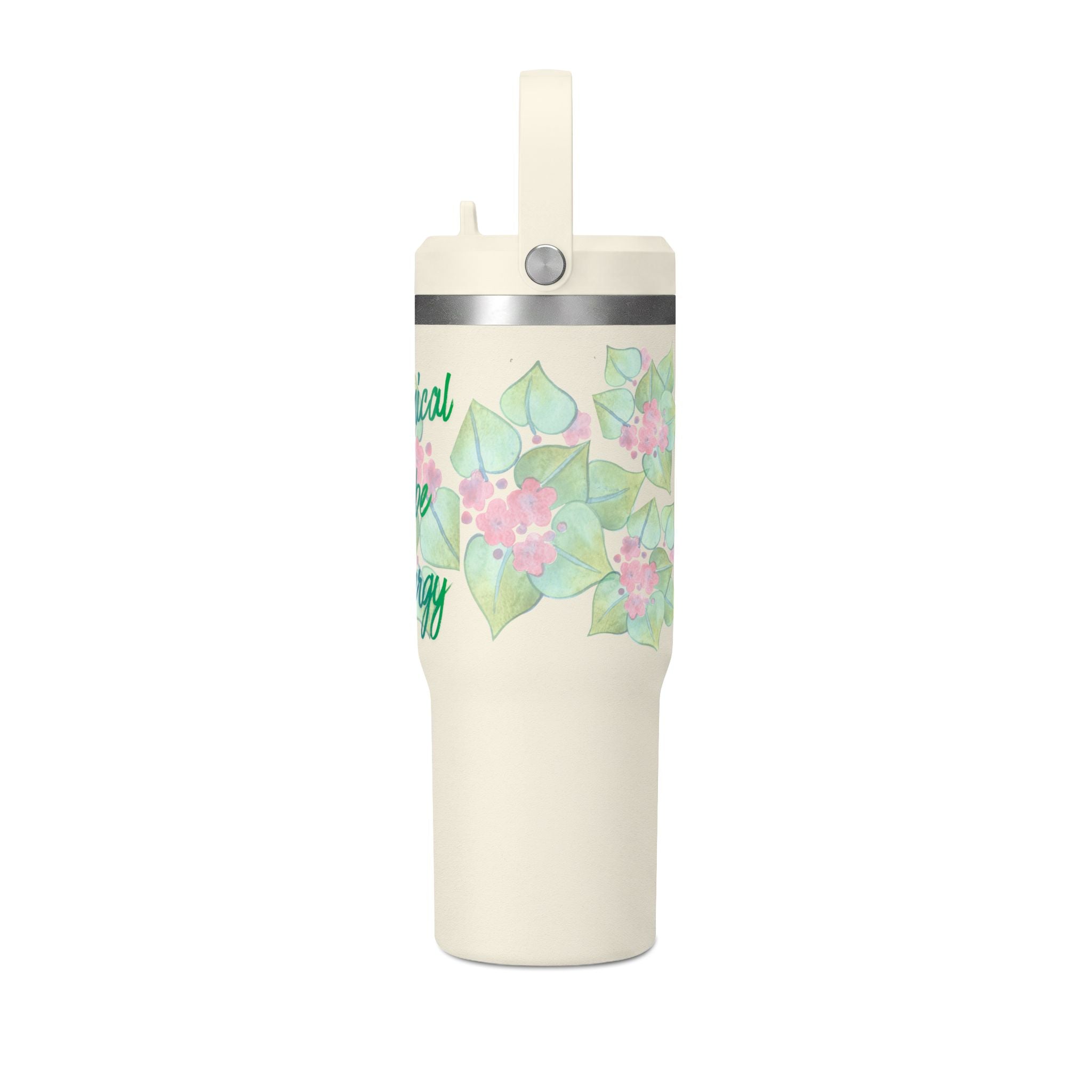 Botanical Babe Energy Tumbler | 32oz Stainless Travel Cup